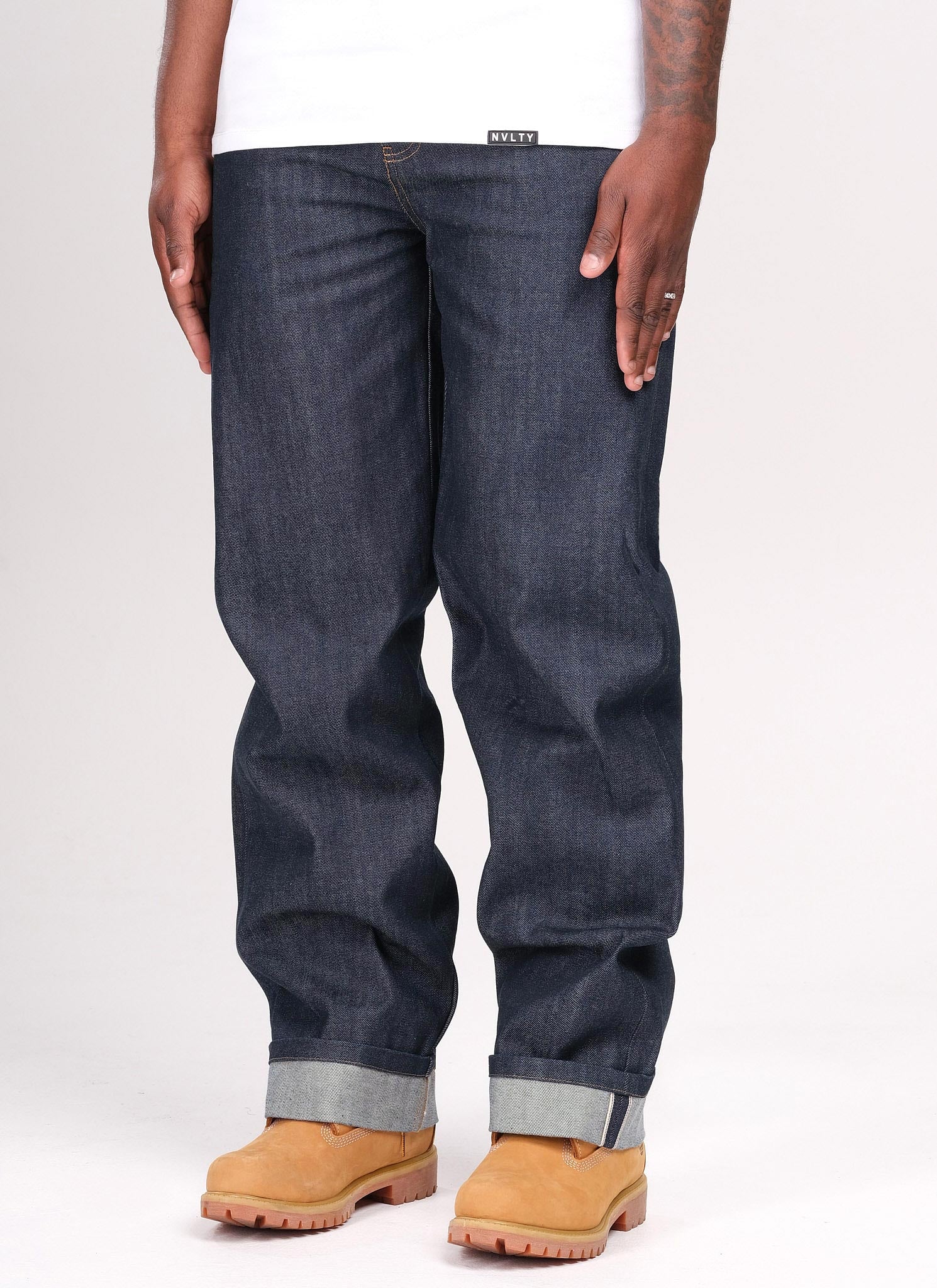 Structured Selvedge Jeans - Indigo