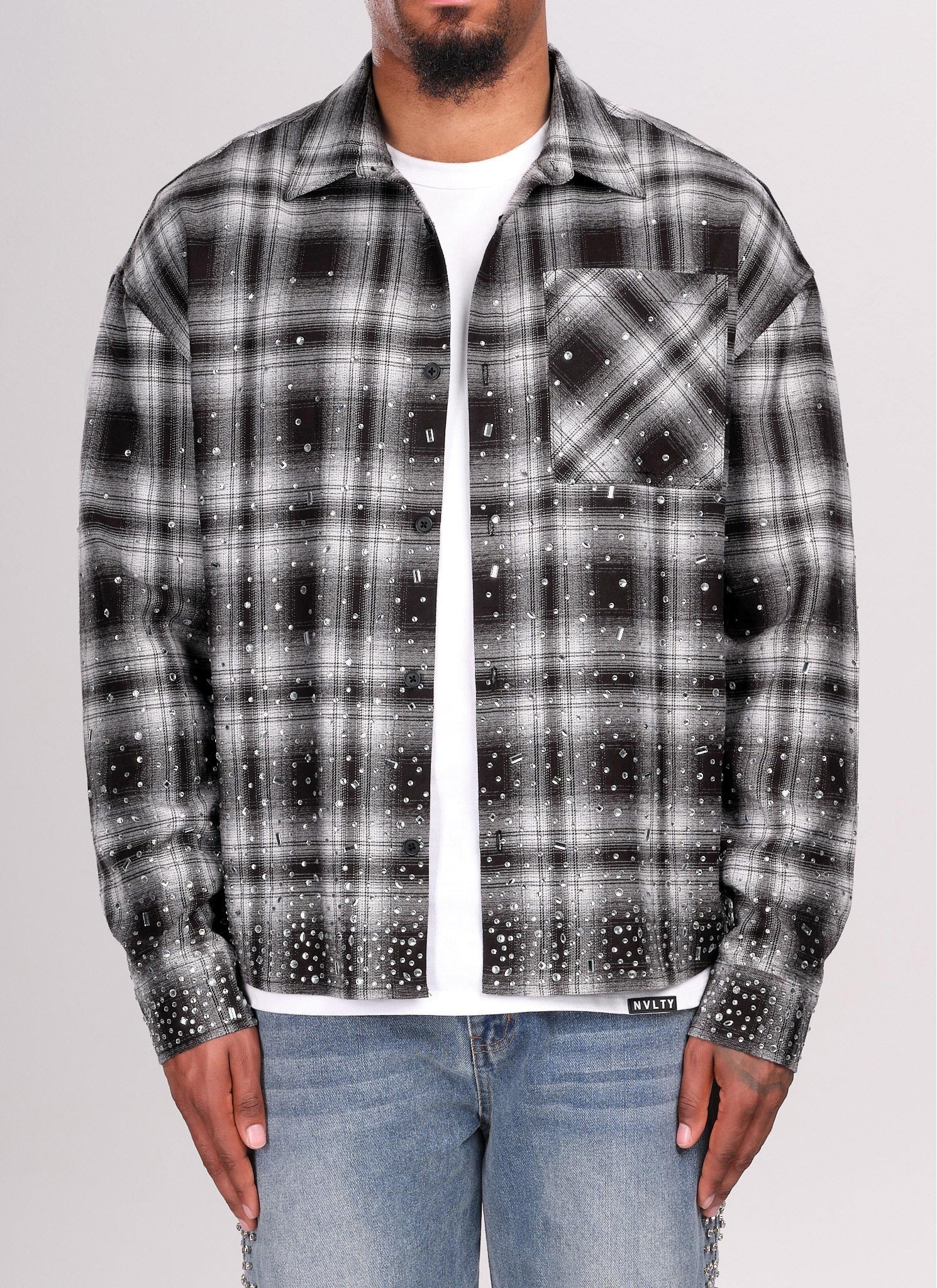 Vintage VVS Flannel - Black