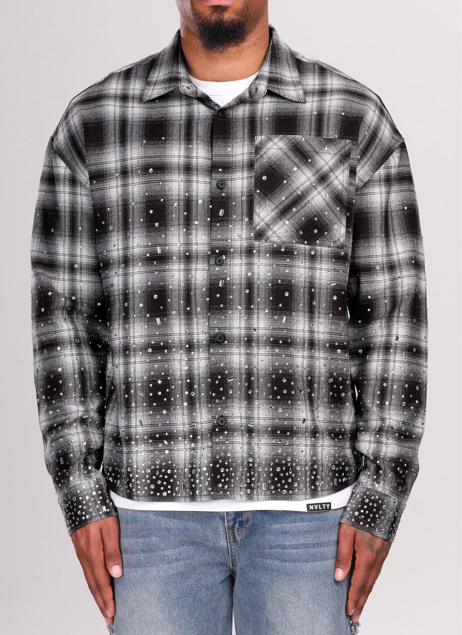 Vintage VVS Flannel - Black