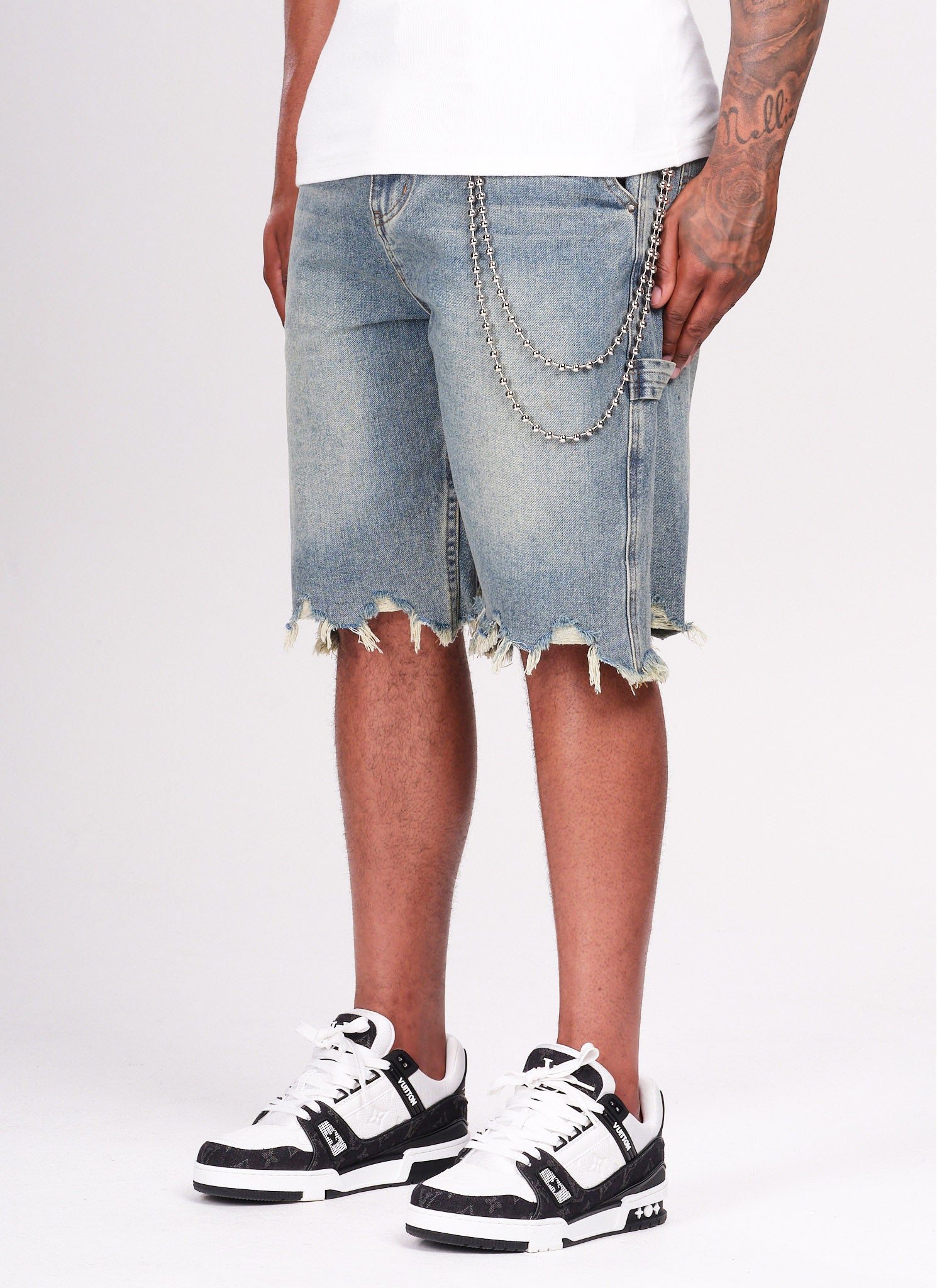 Beaded Double Trouser Chain
