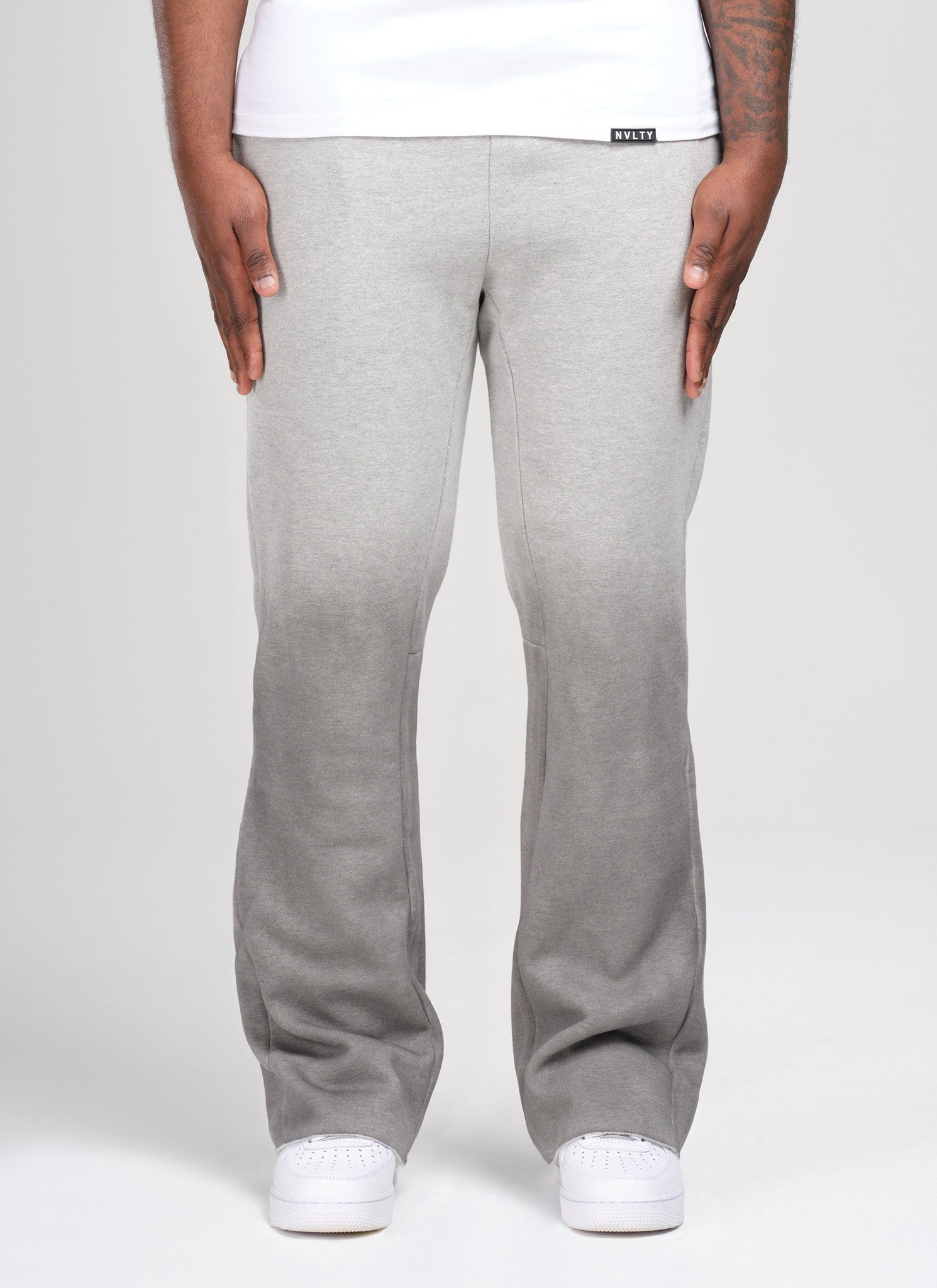 Vintage Flare Deep Fade Joggers - Grey