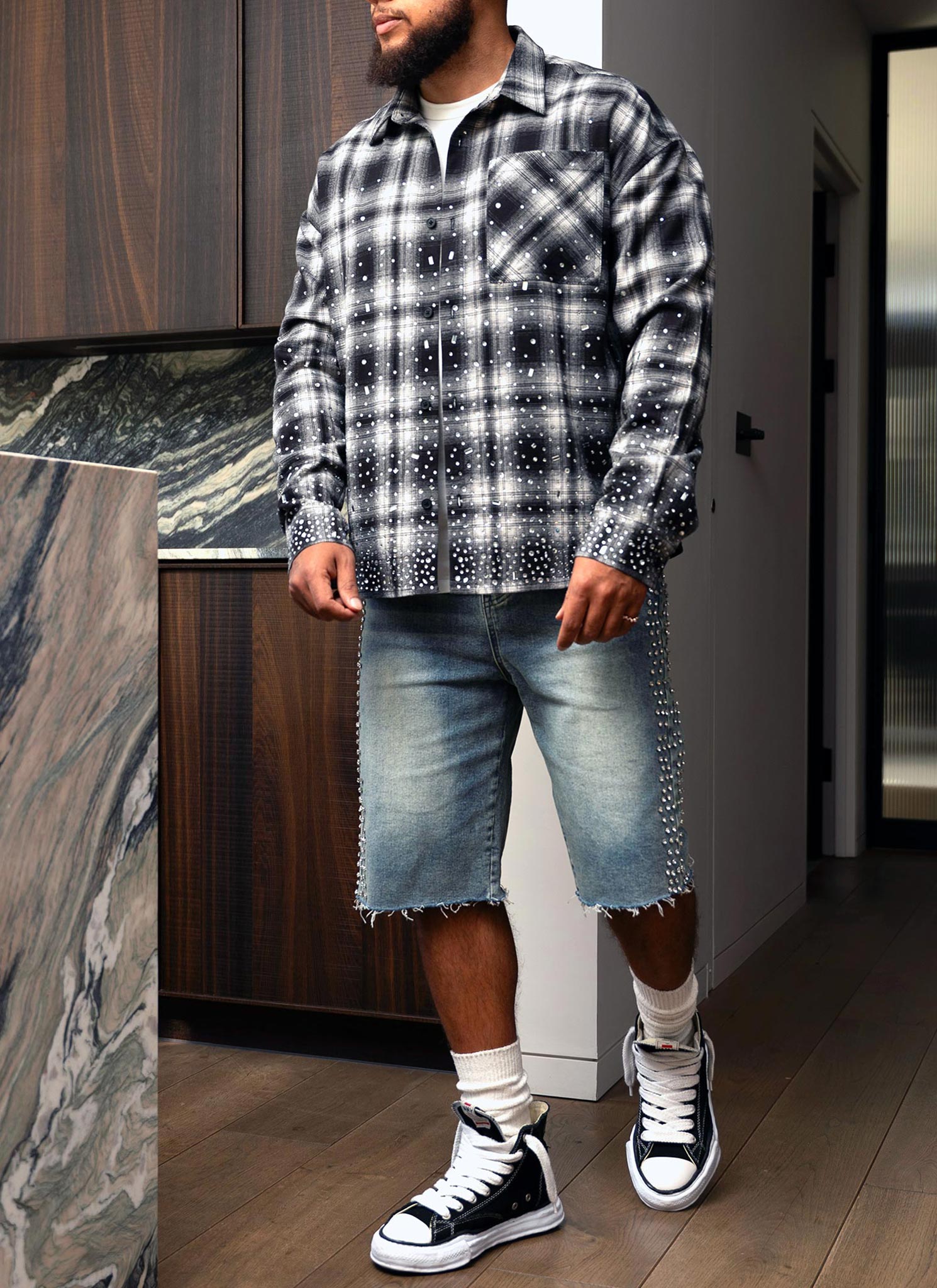 Vintage VVS Flannel - Black