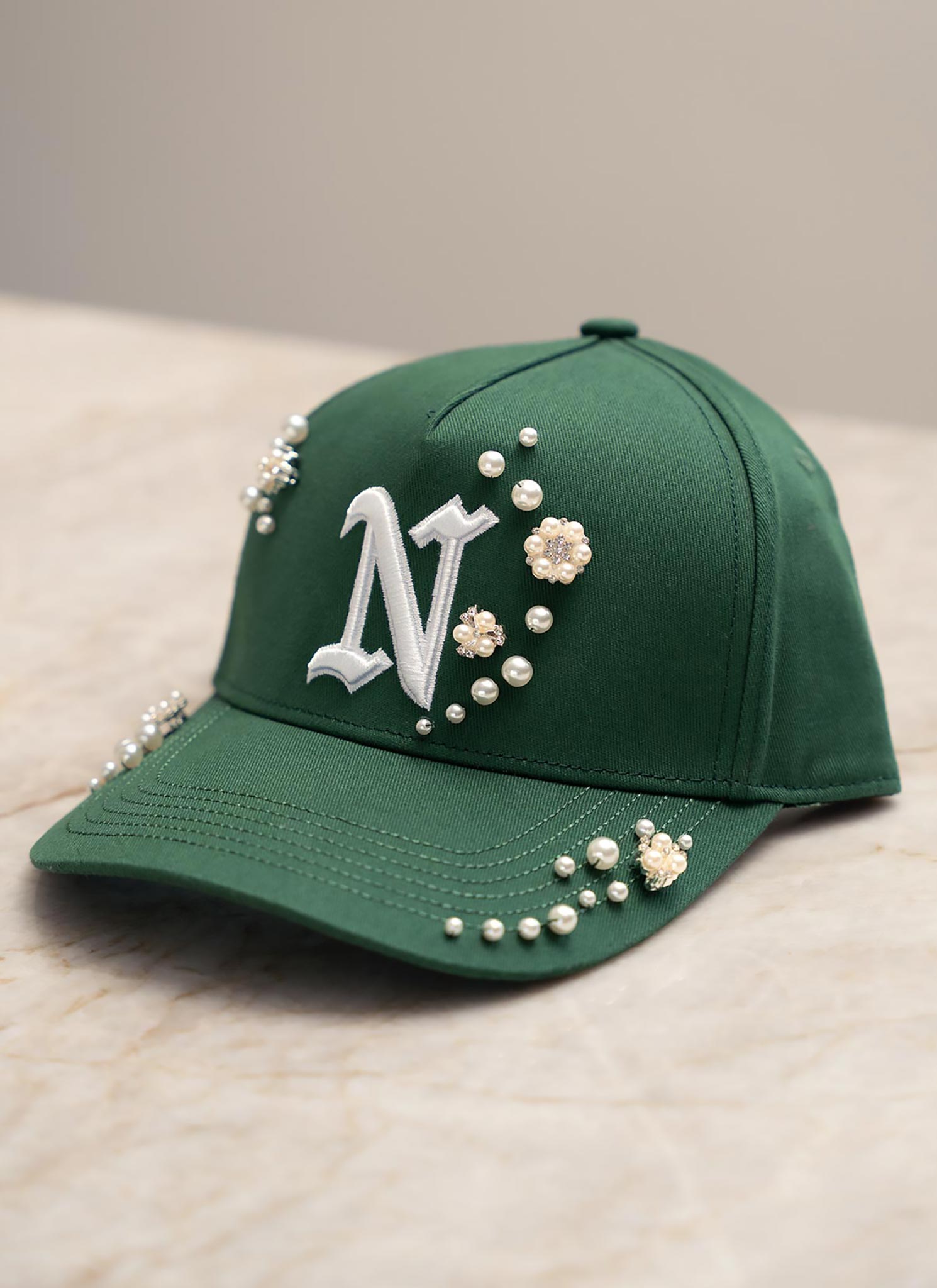Pearl Cap - Green