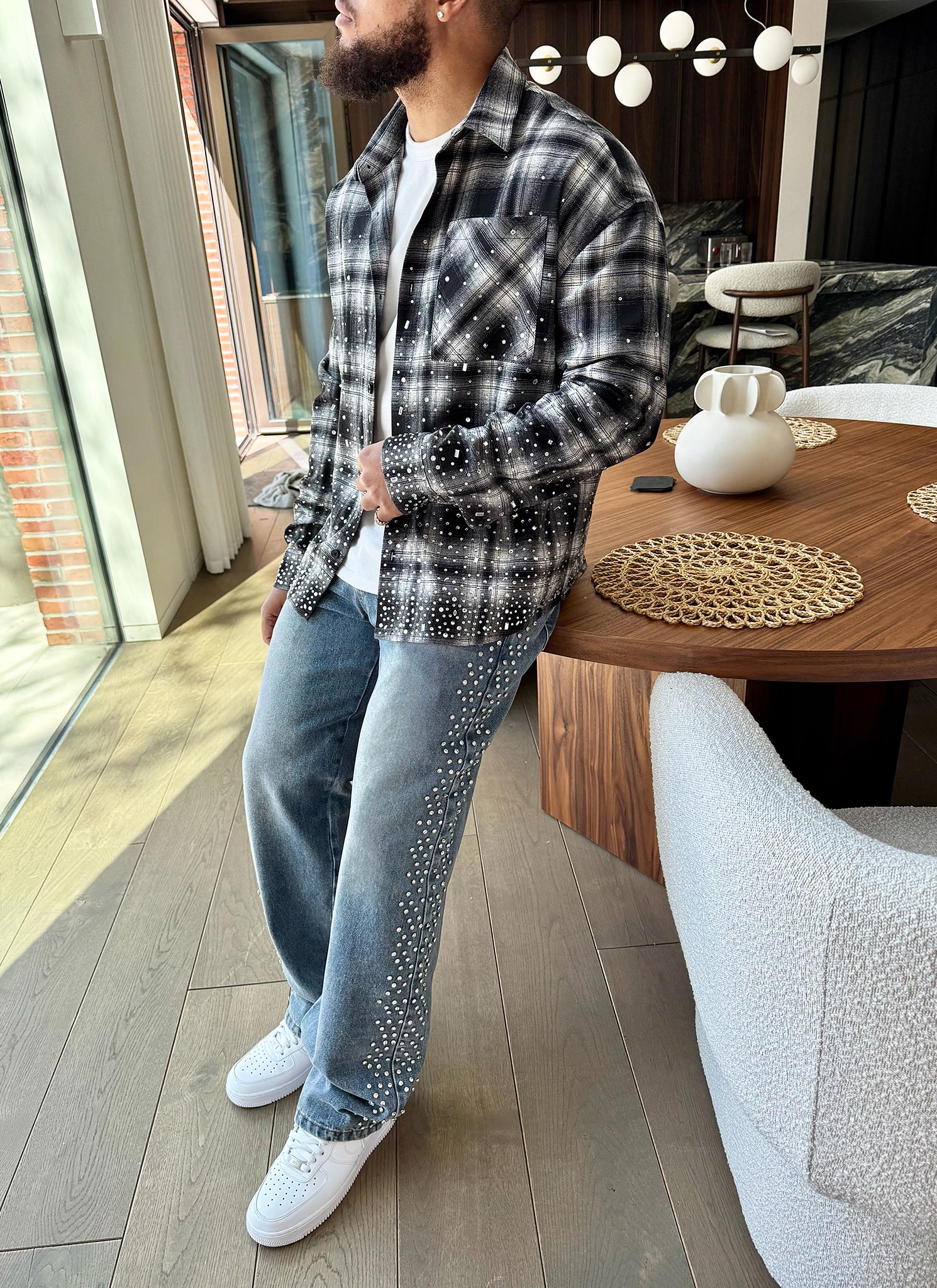 Vintage VVS Flannel - Black