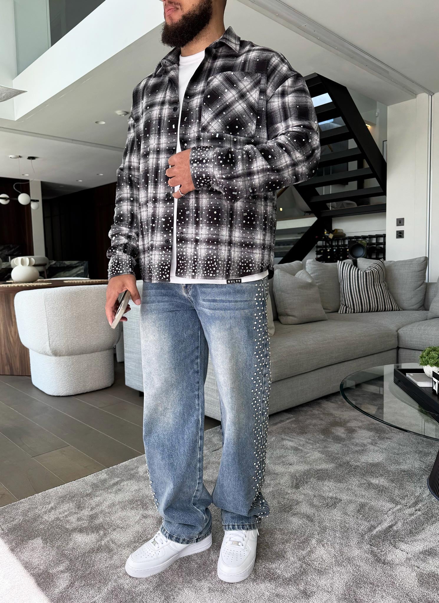 Vintage VVS Flannel - Black