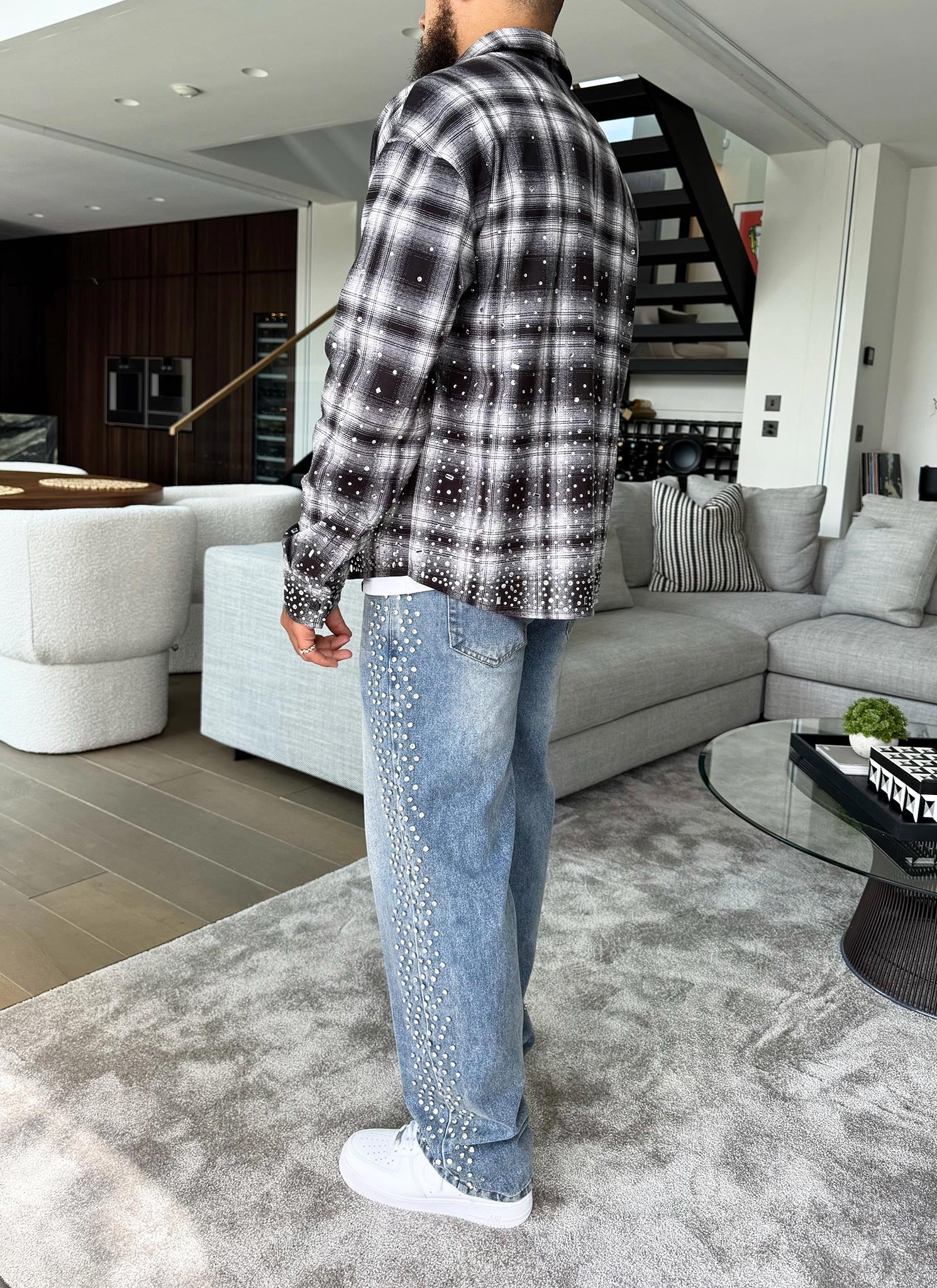 Vintage VVS Flannel - Black