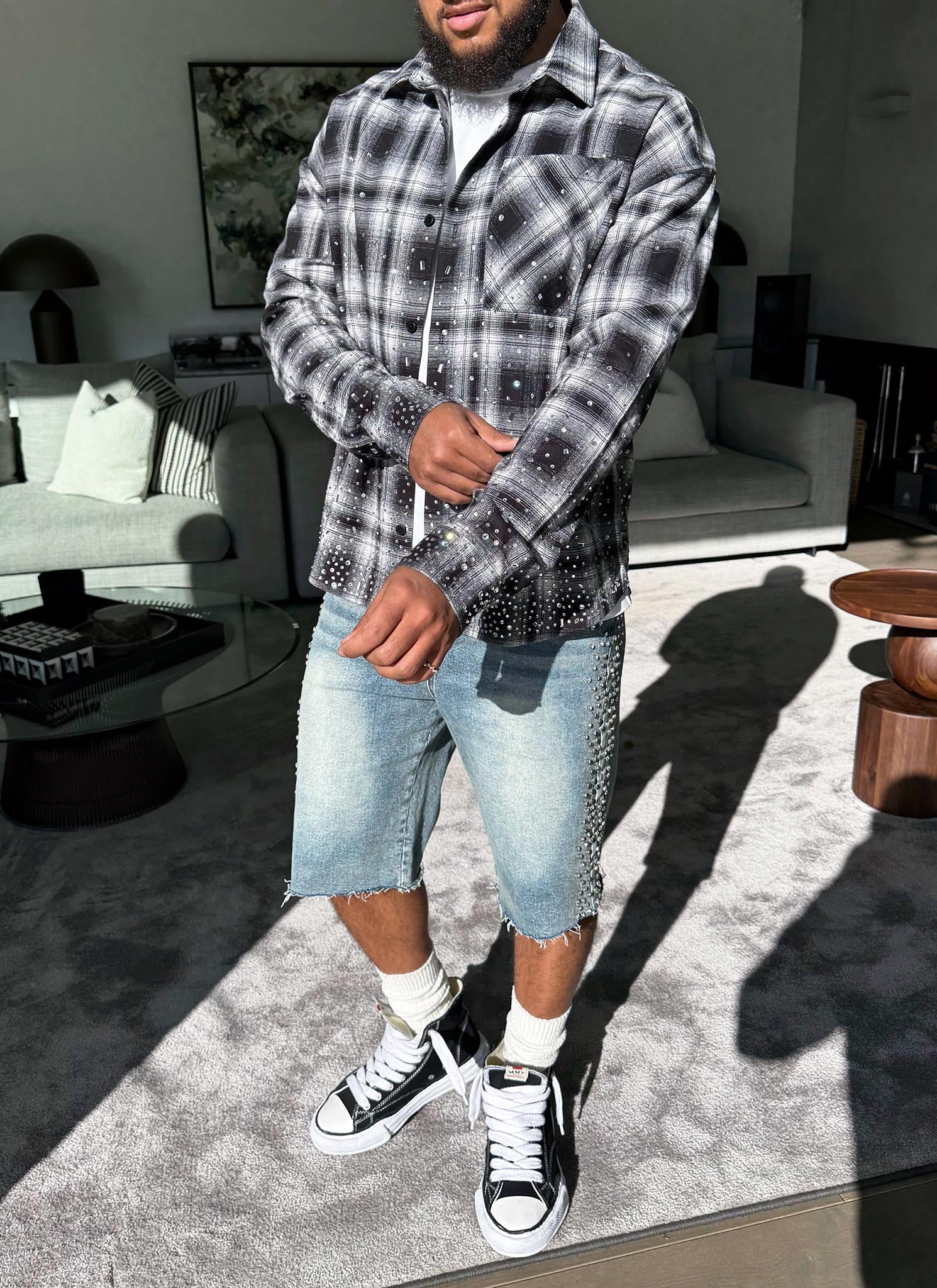 Vintage VVS Flannel - Black