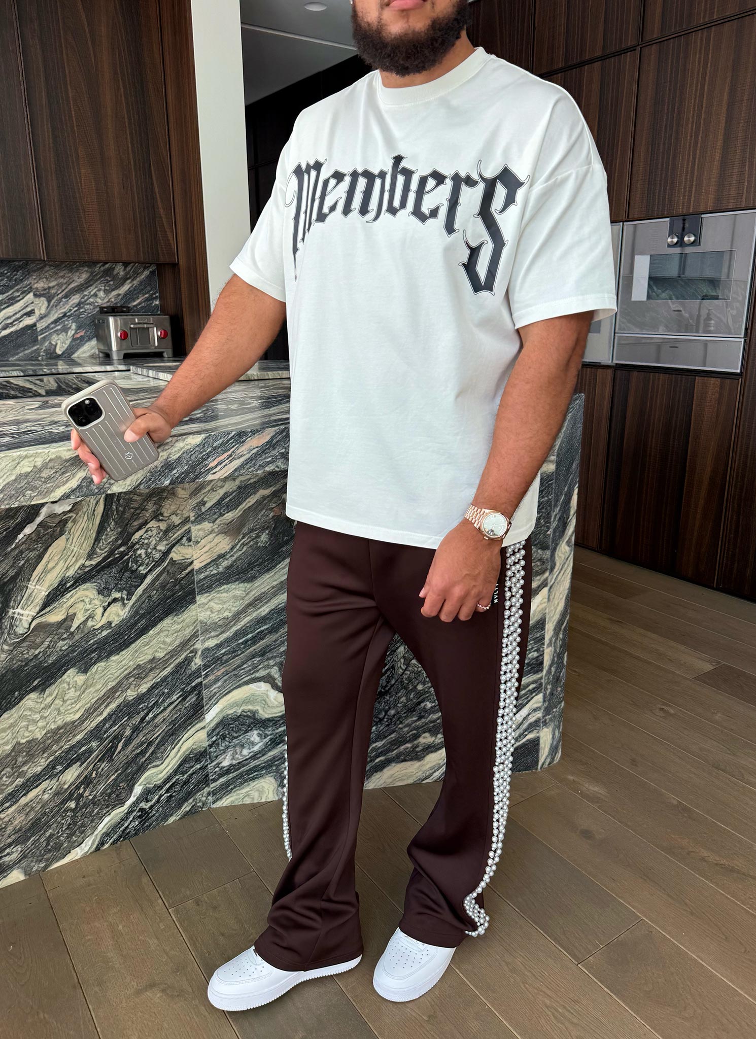 Members Arc T-Shirt - White