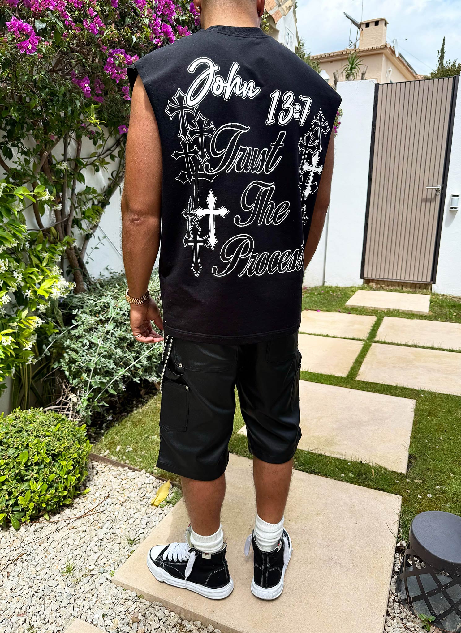 Road To Glory Sleeveless T-Shirt - Black