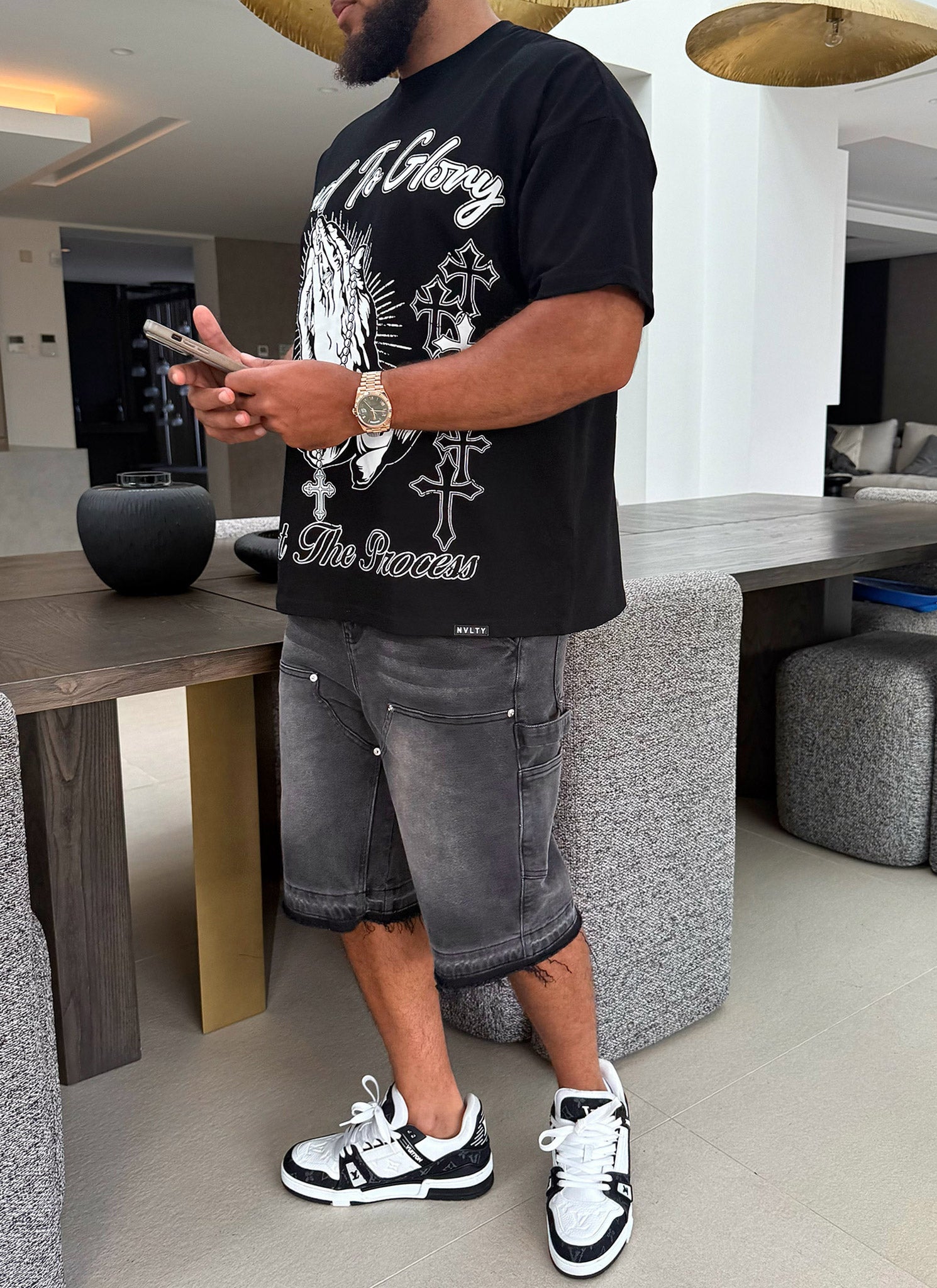 Road To Glory T-Shirt - Black