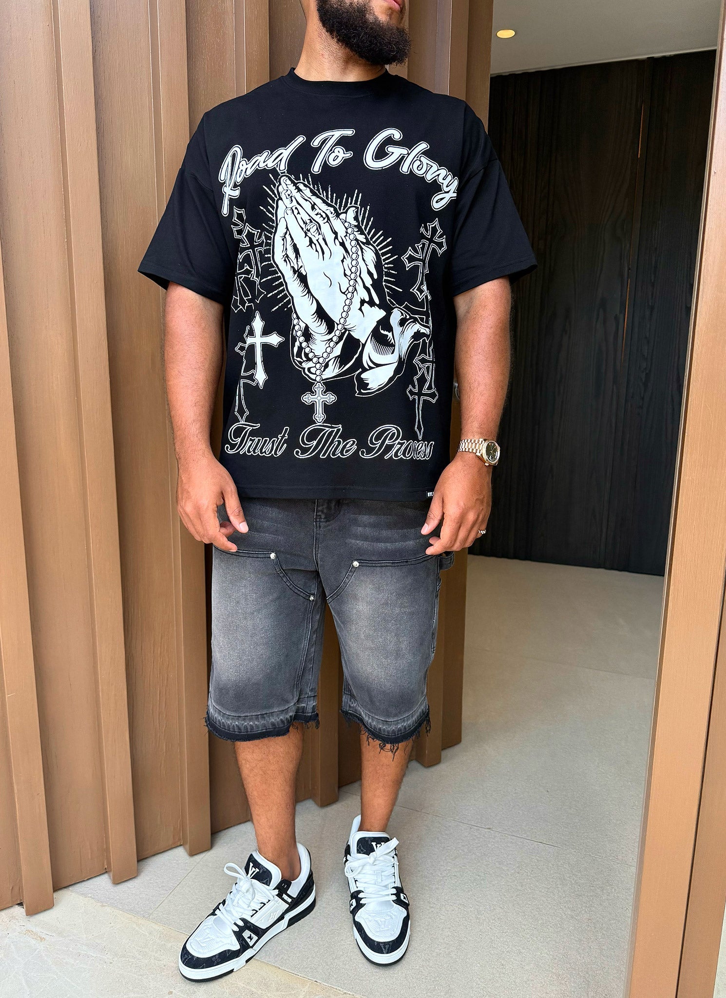 Road To Glory T-Shirt - Black