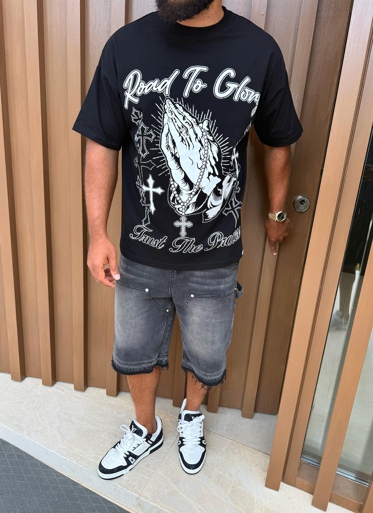 Road To Glory T-Shirt - Black