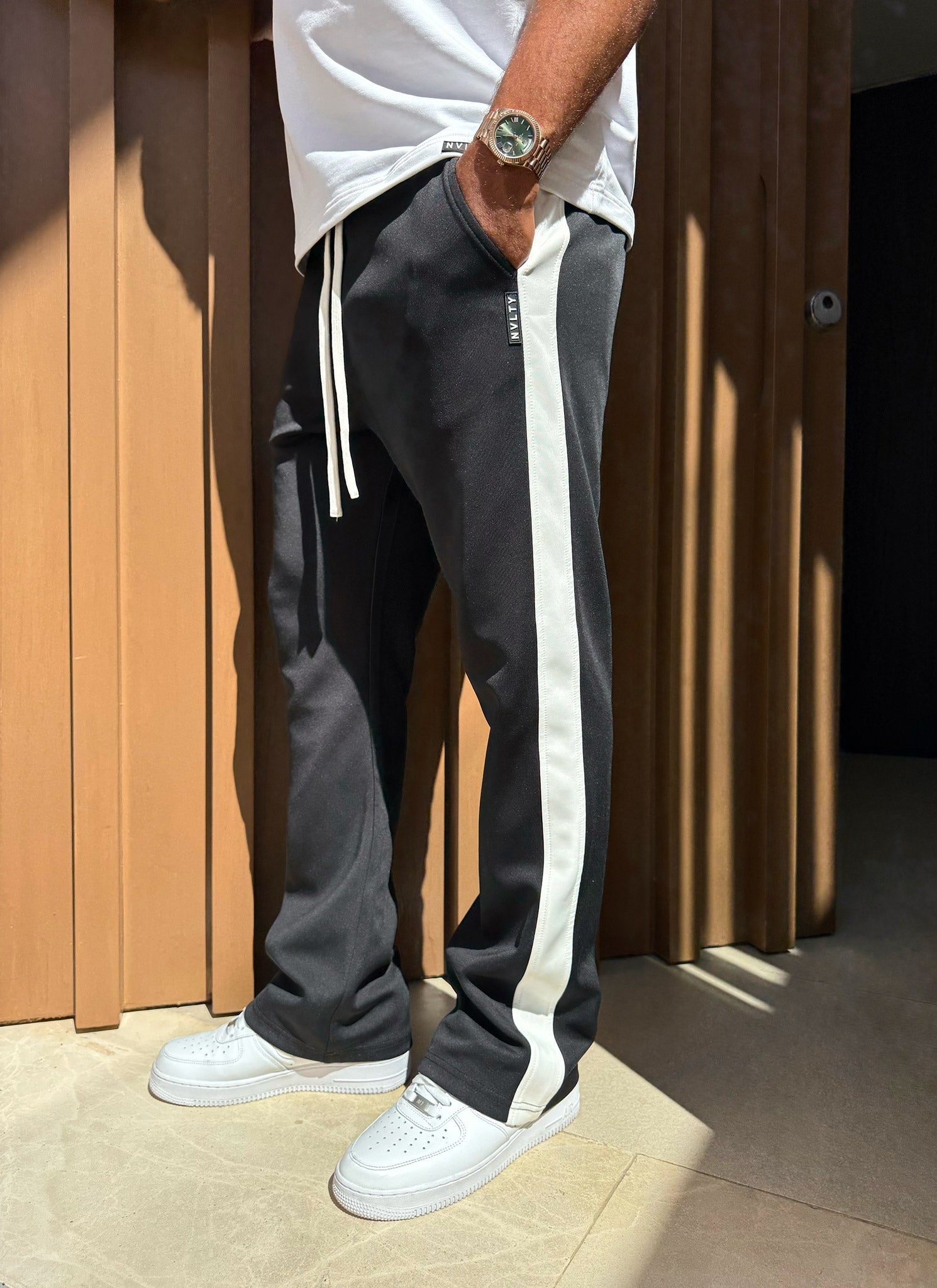 Vintage Track Pants - Black