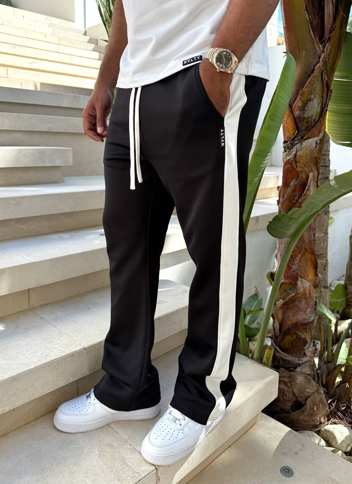 Vintage Track Pants - Black