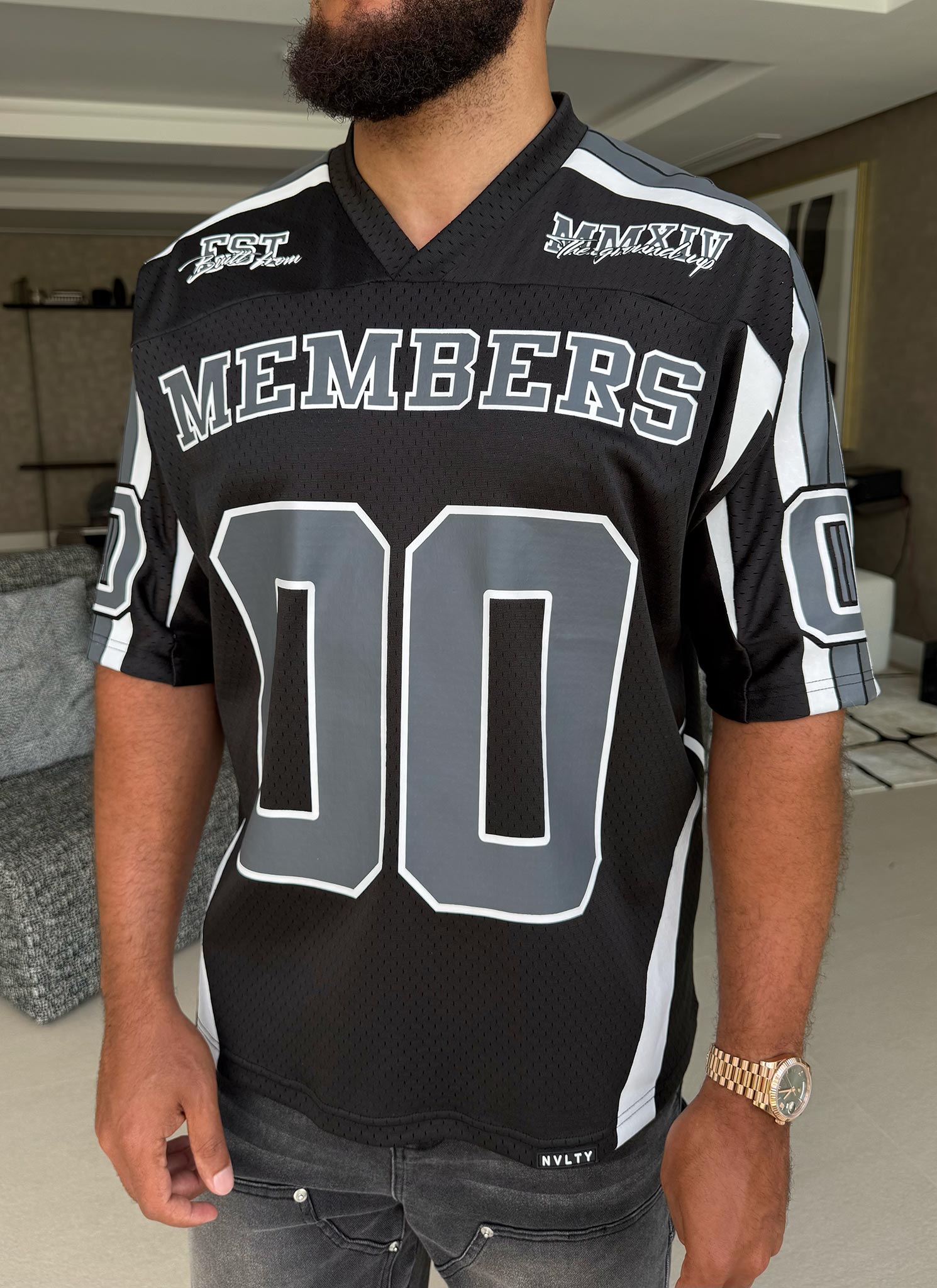 All Star Members Jersey - Black