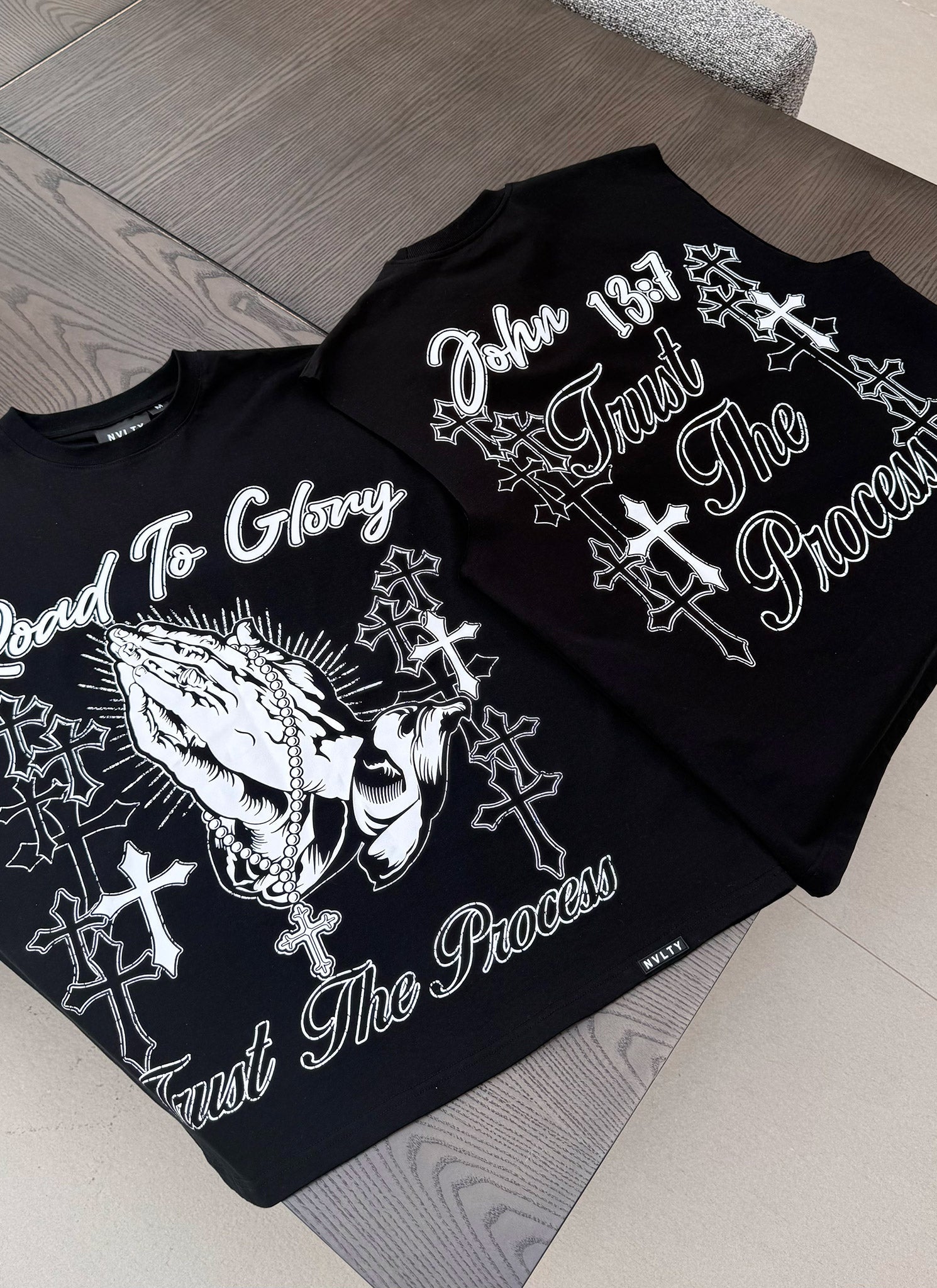 Road To Glory T-Shirt - Black