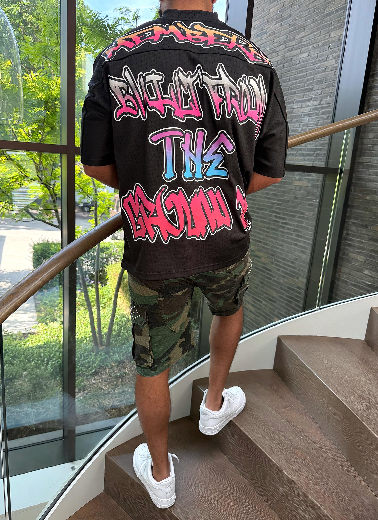 Graffiti Members Jersey - Black