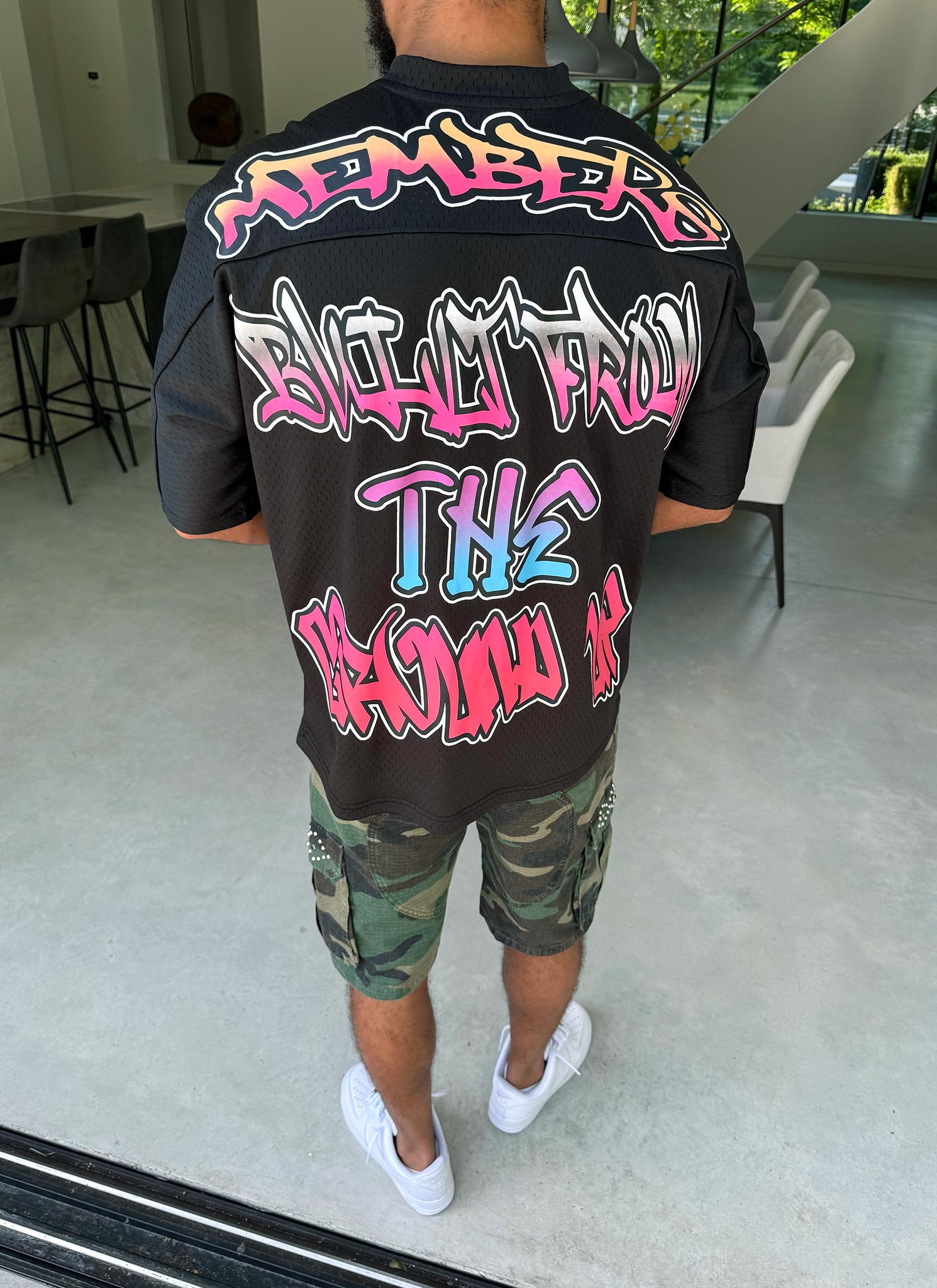 Graffiti Members Jersey - Black