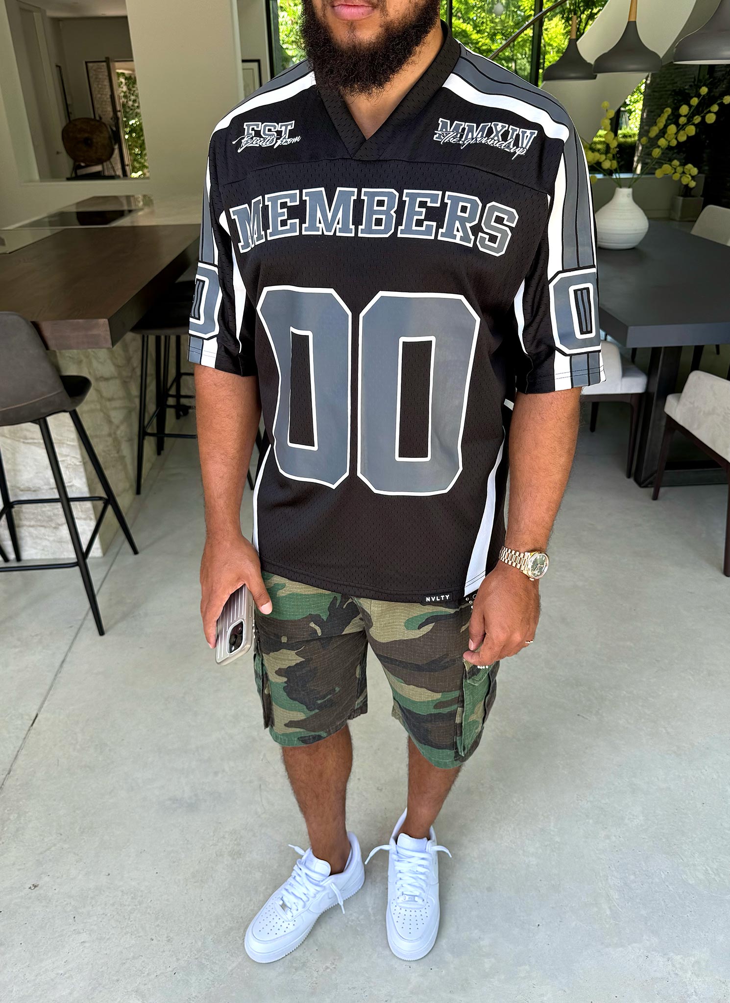 All Star Members Jersey - Black