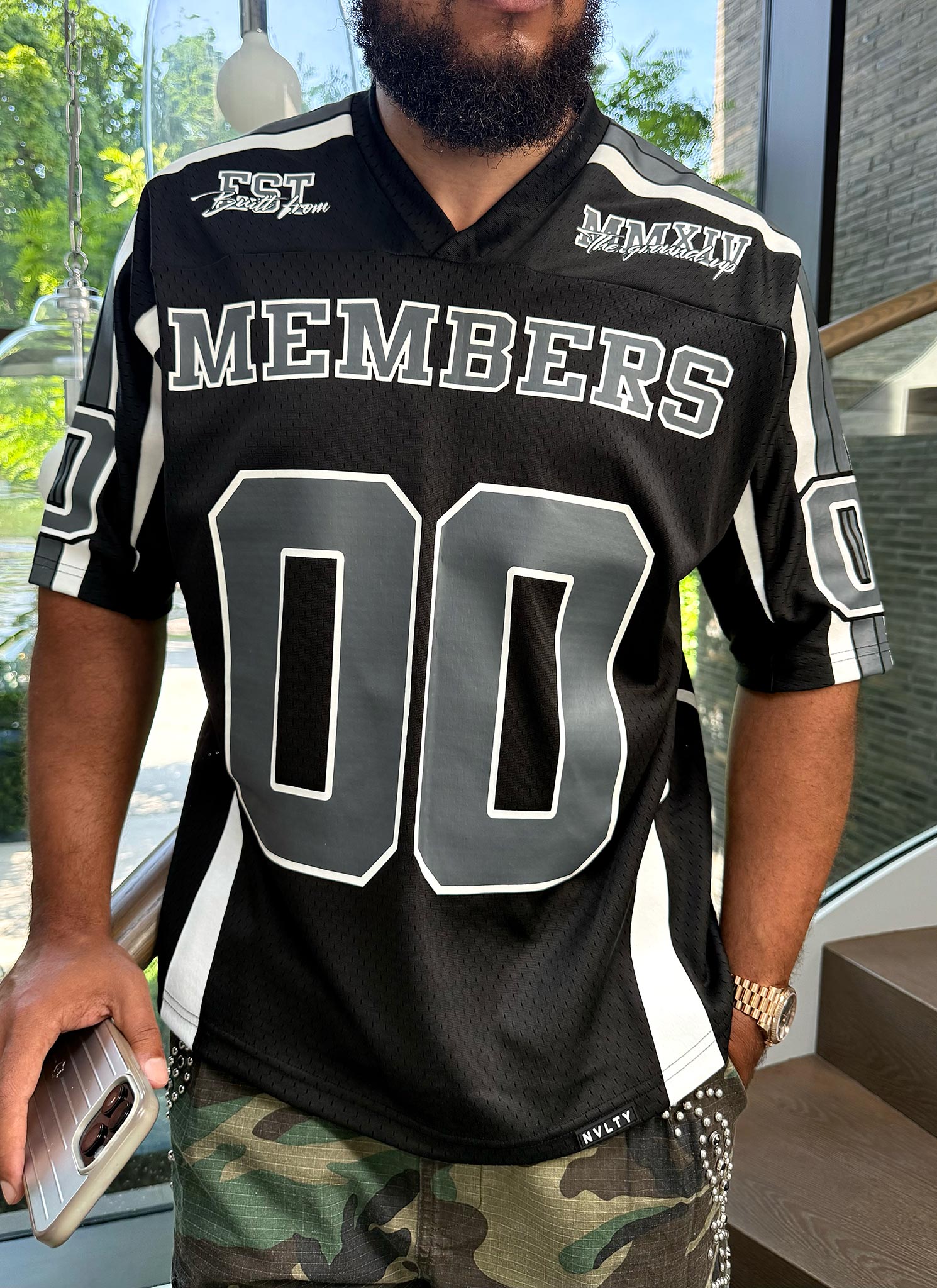 All Star Members Jersey - Black