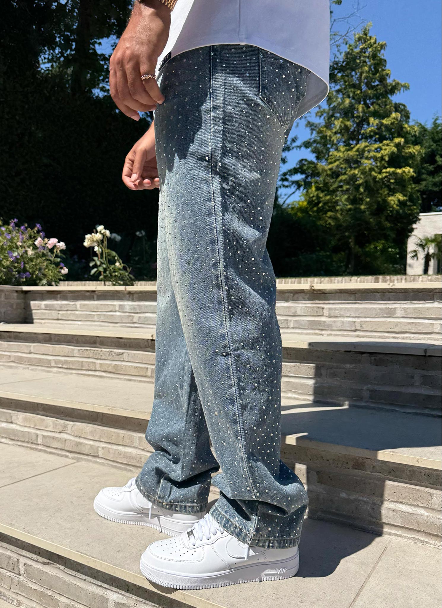 Vintage Flooded VVS Jeans - Blue