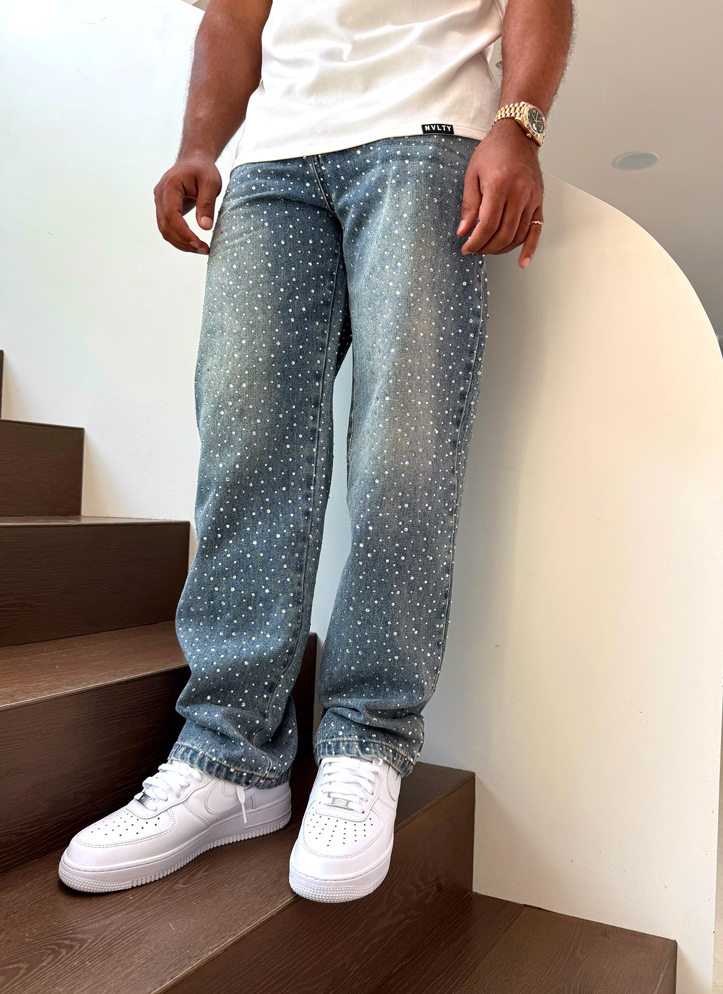 Vintage Flooded VVS Jeans - Blue