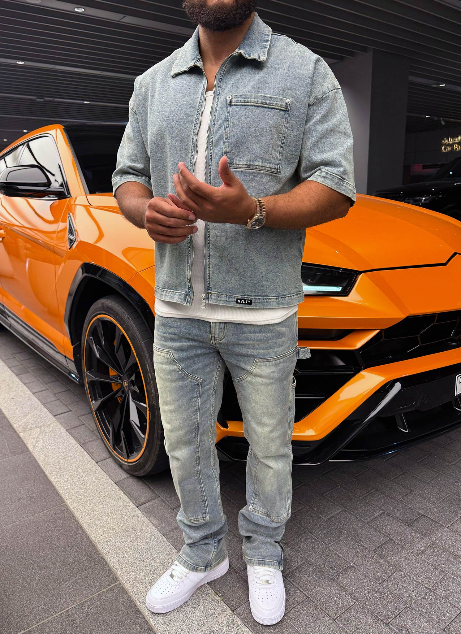 Vintage Carpenter Rivet Jeans - Blue