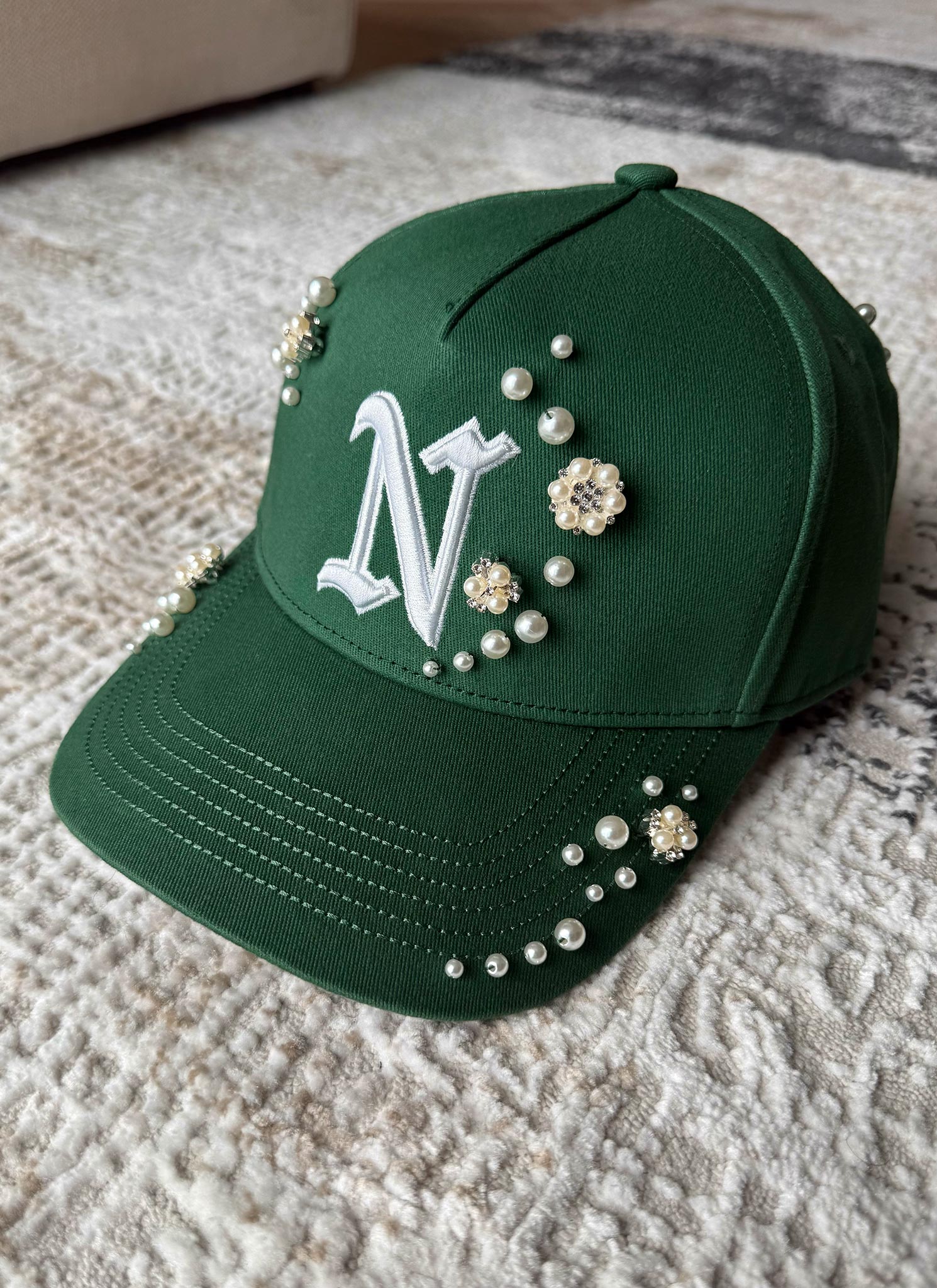 Pearl Cap - Green