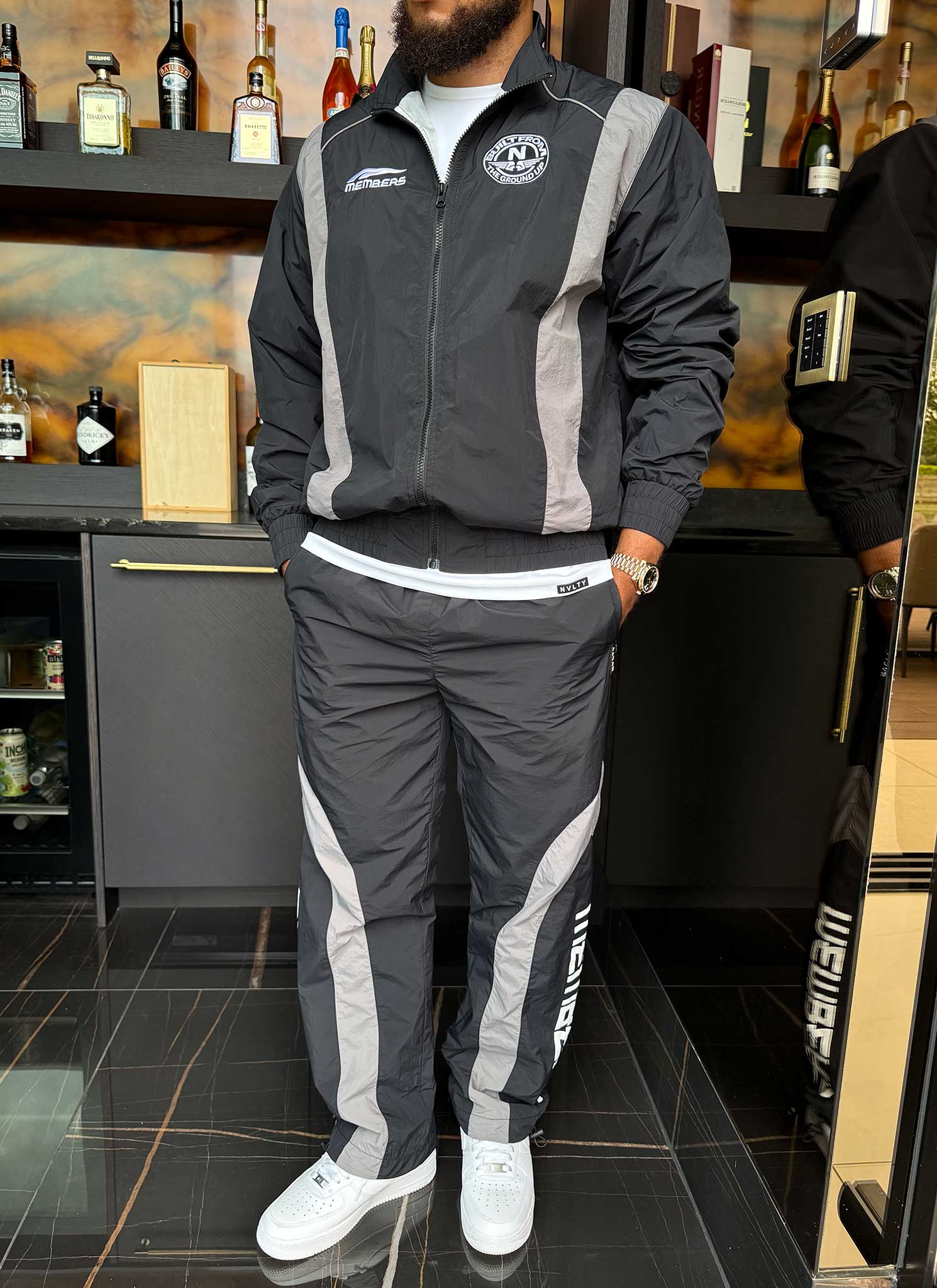 Members Track Pants - Black