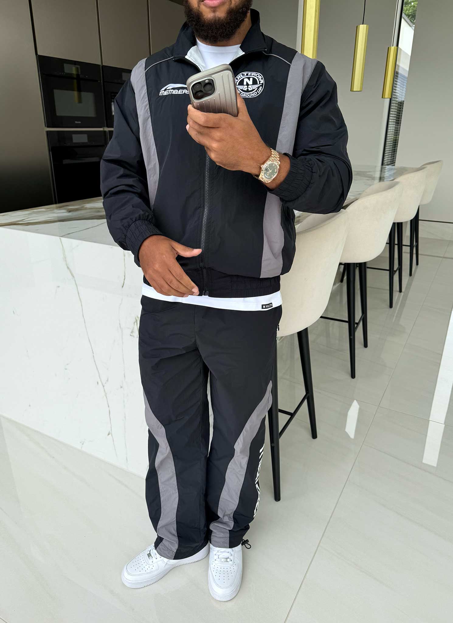 Members Track Pants - Black