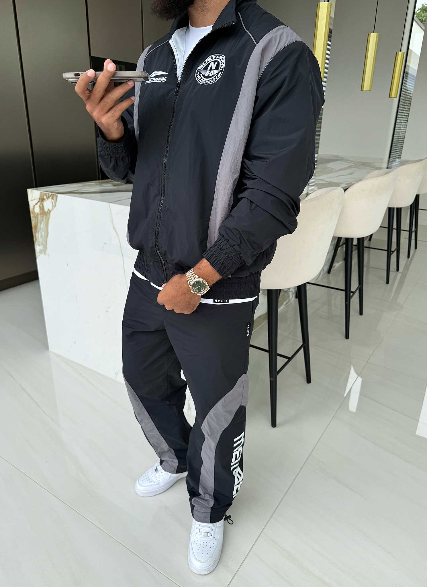 Members Track Pants - Black