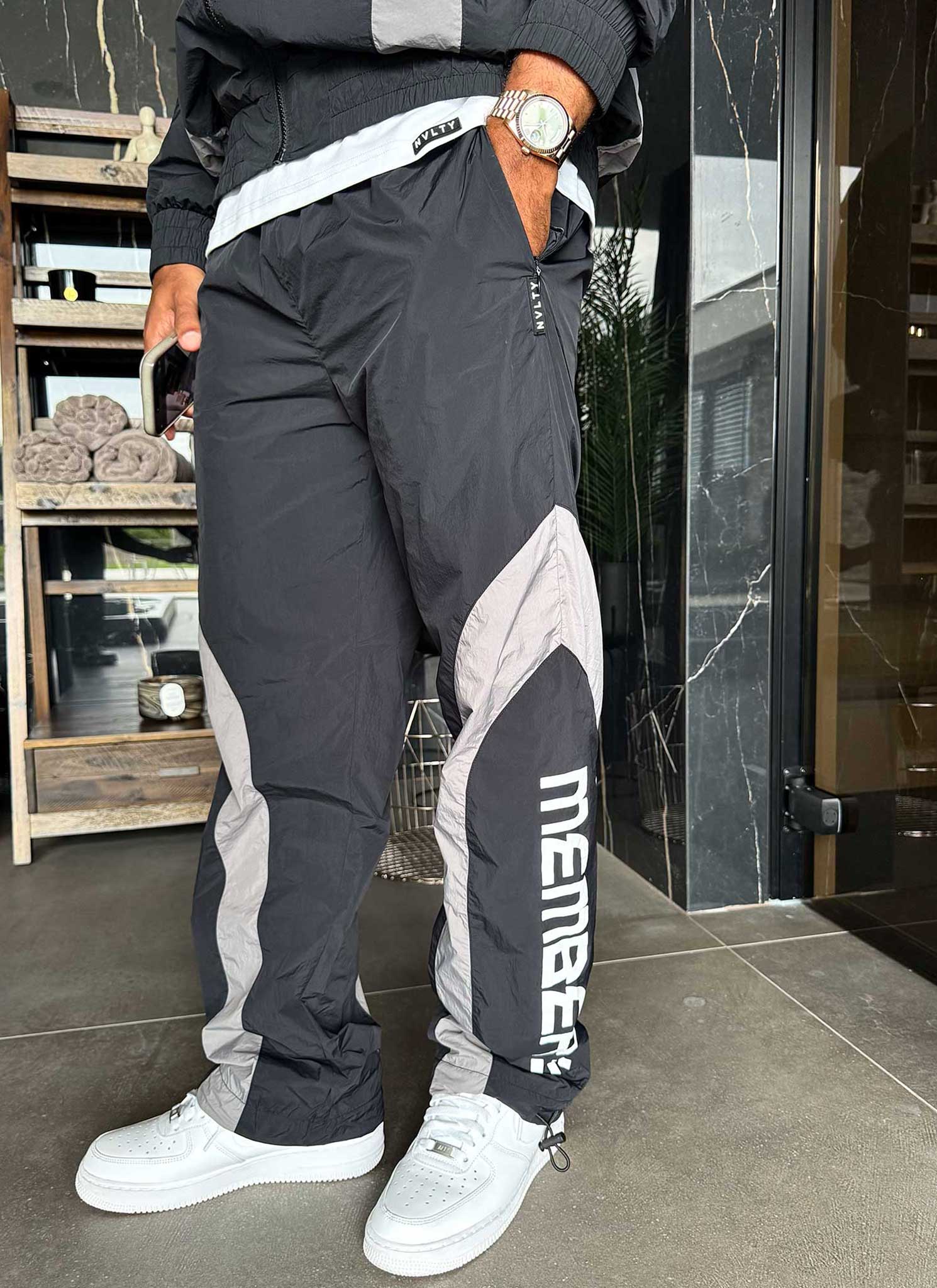 Members Track Pants - Black