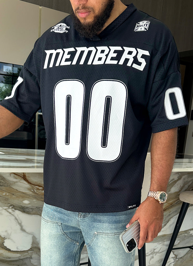 Members-Trikot – Schwarz