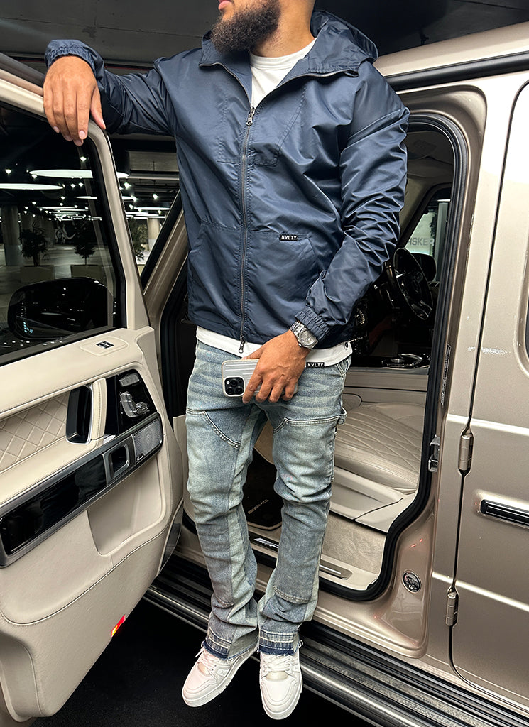 Vintage Windbreaker - Navy