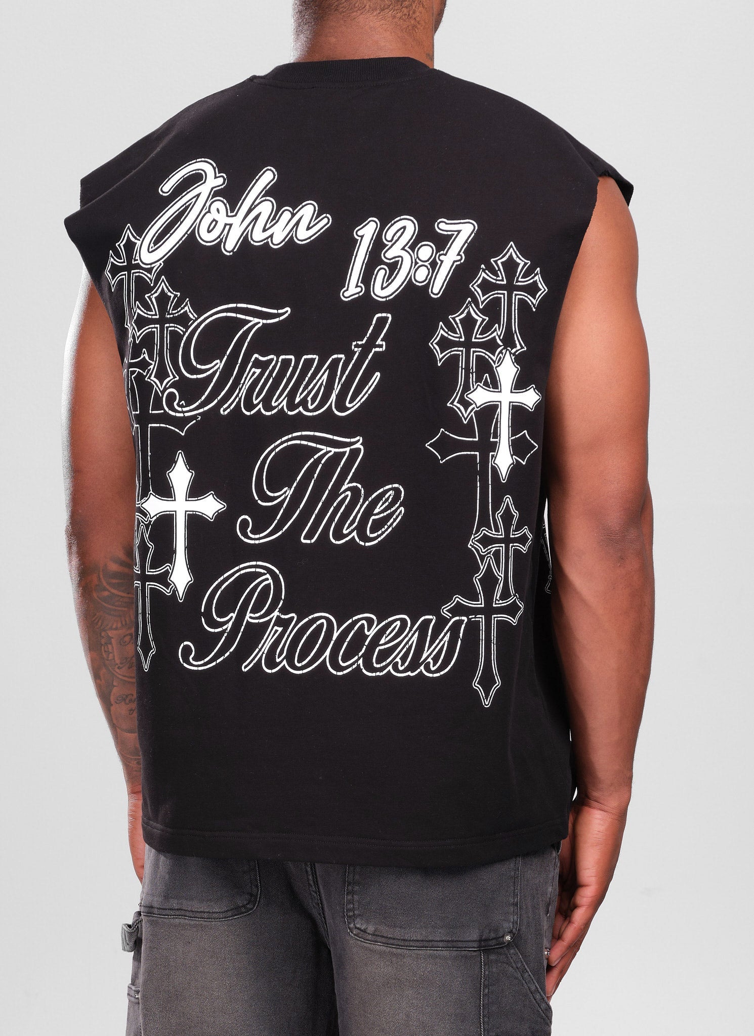 Road To Glory Sleeveless T-Shirt - Black
