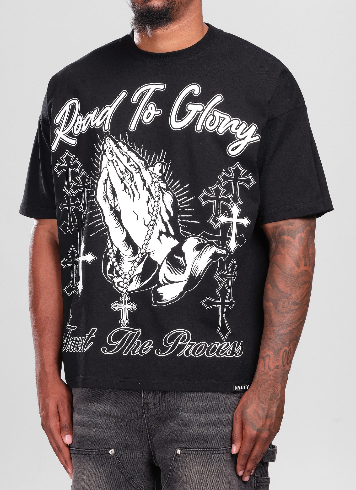 Road To Glory T-Shirt - Black