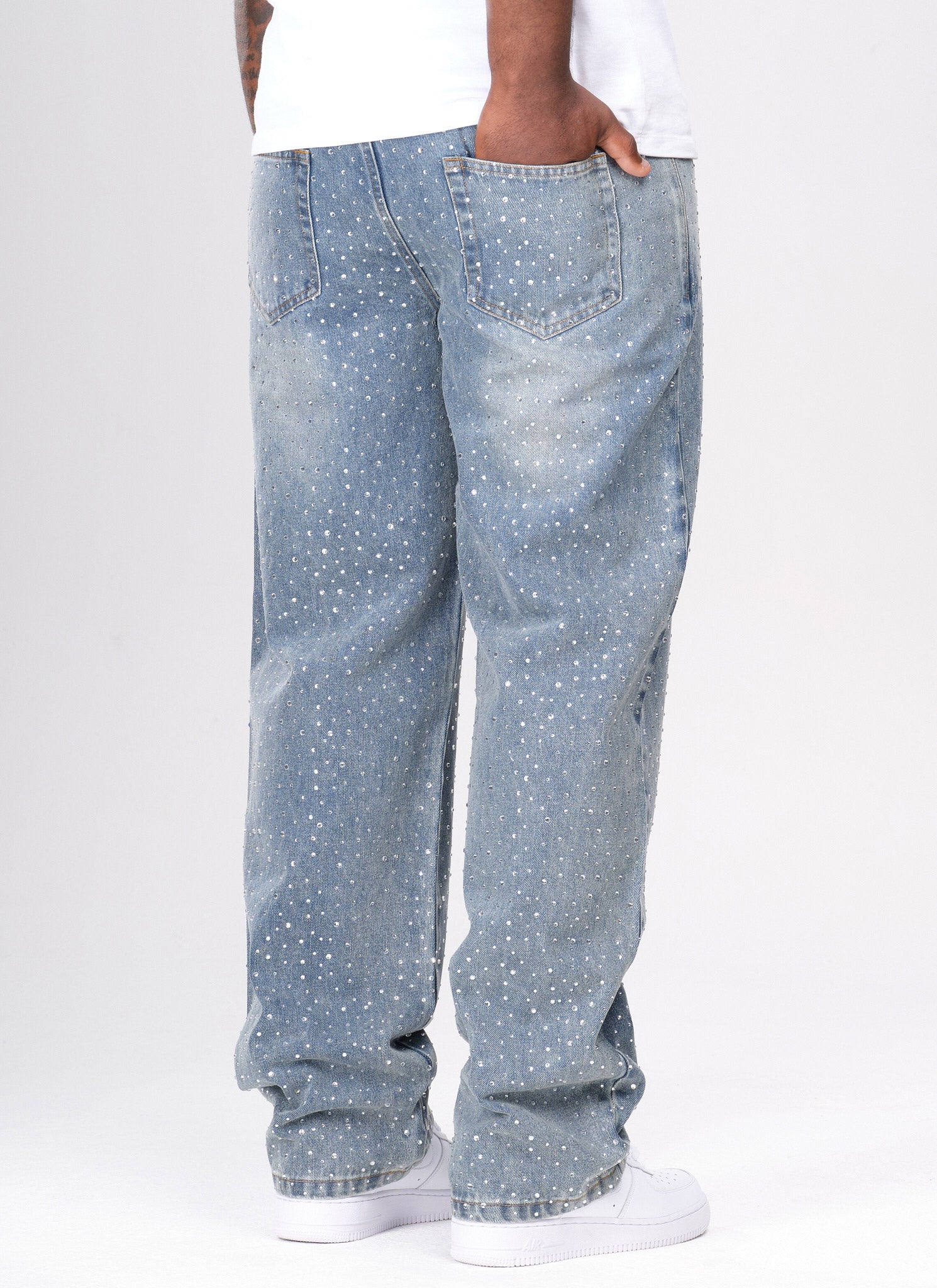 Vintage Flooded VVS Jeans - Blue