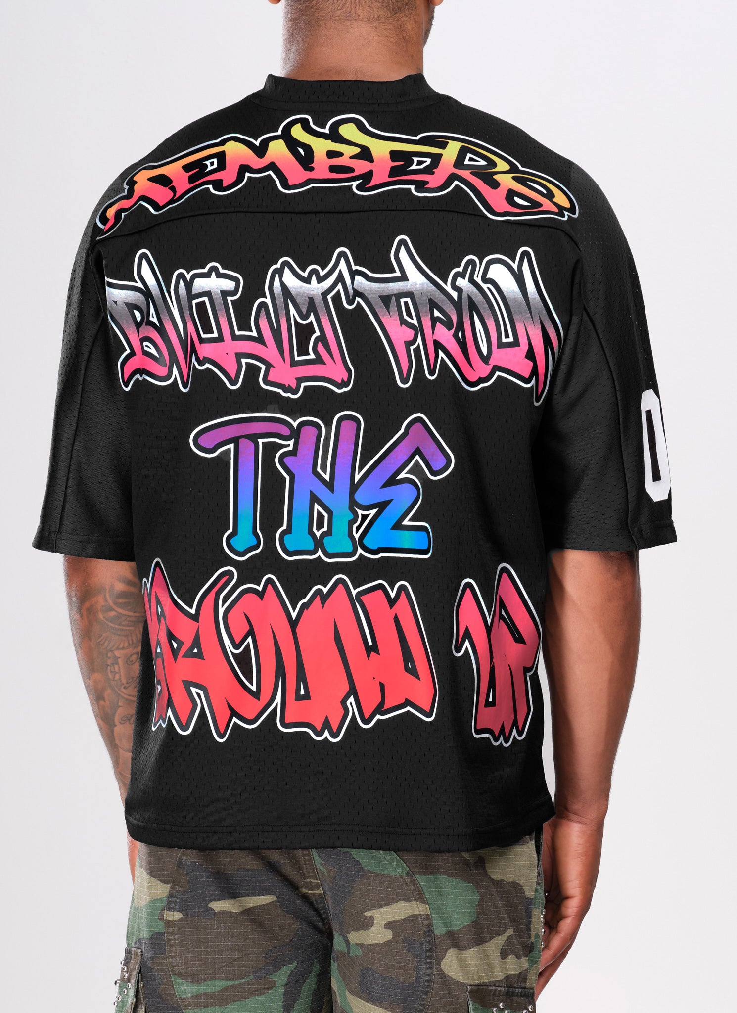 Graffiti Members Jersey - Black
