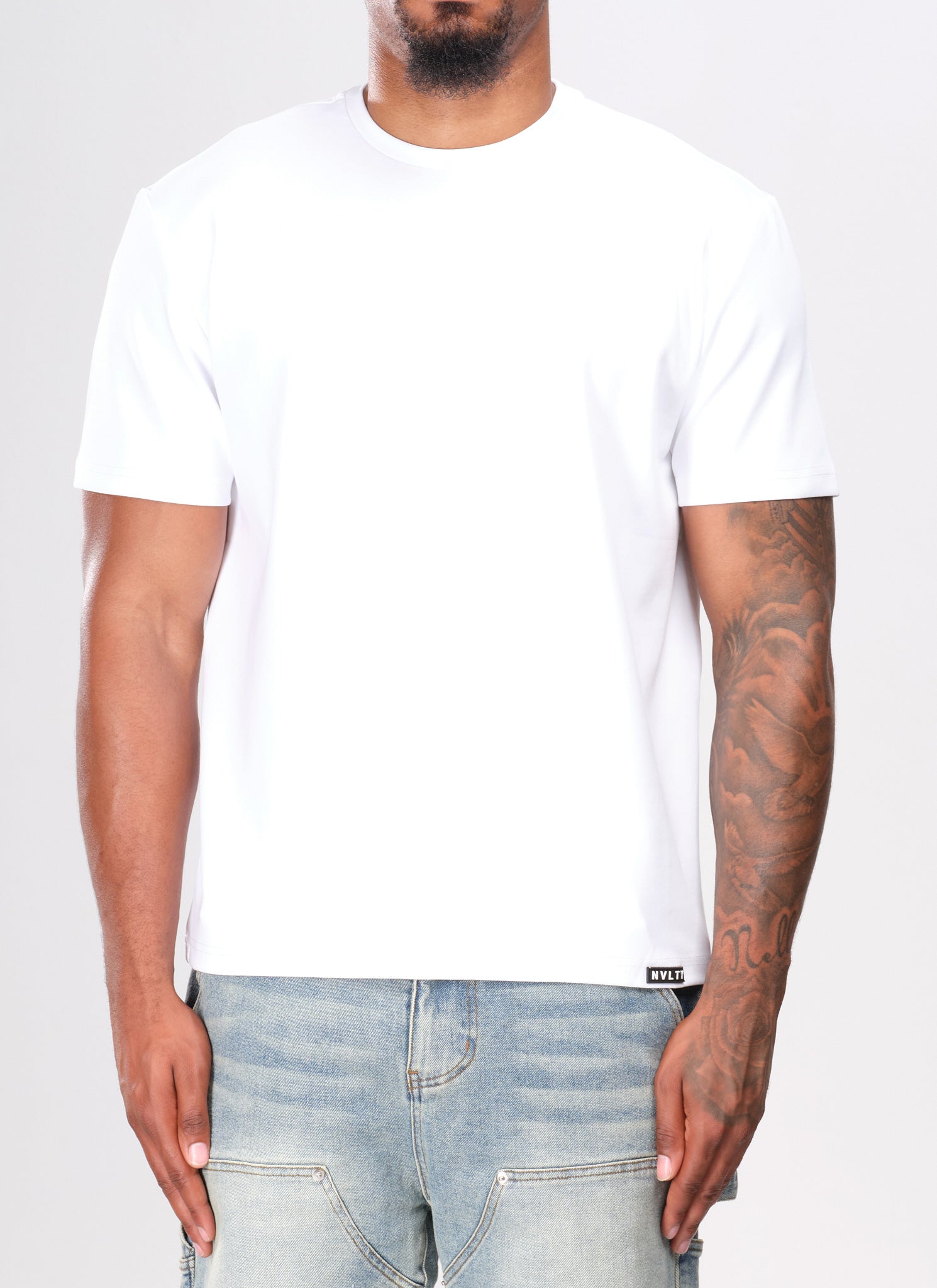 Luxe Cotton T-Shirt - White
