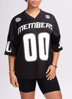 Members-Trikot – Schwarz