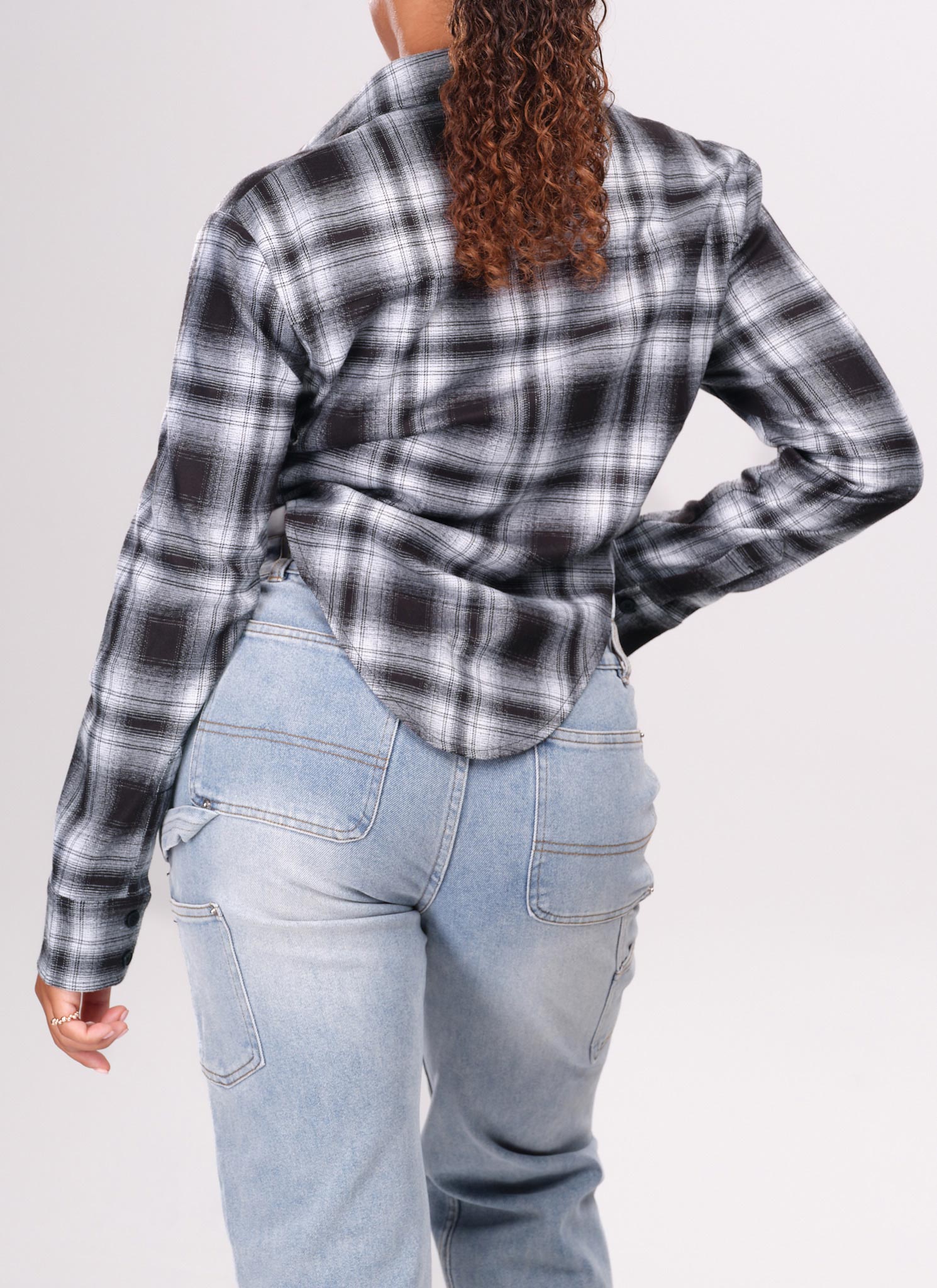 Corset Flannel - Black