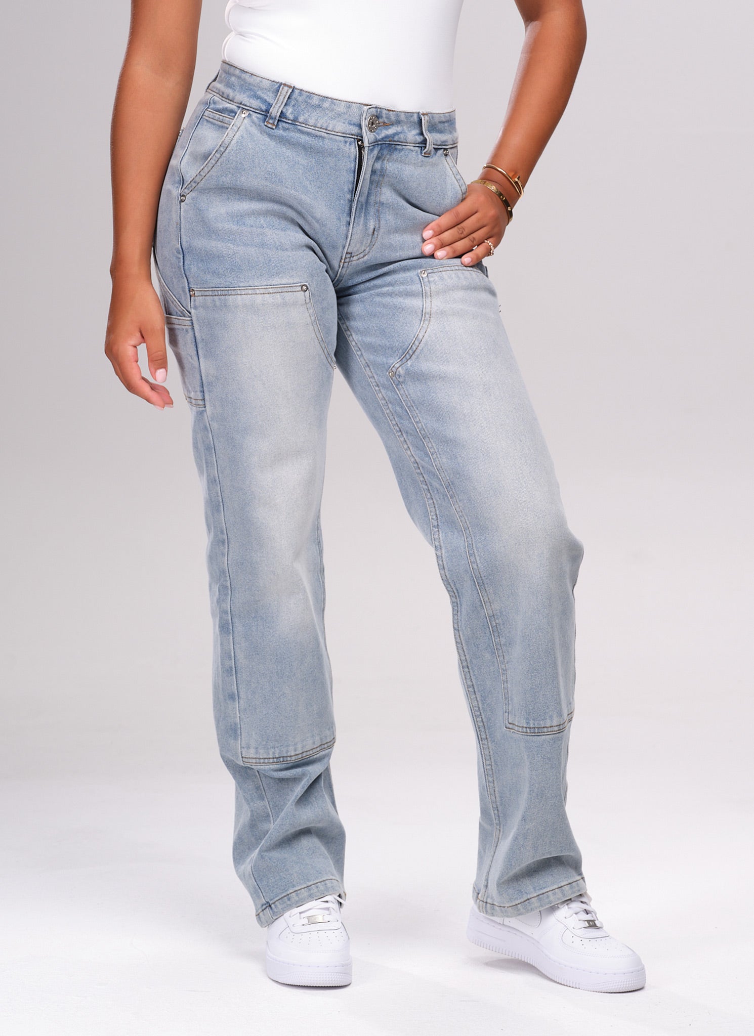 Vintage Carpenter Jeans - Blue