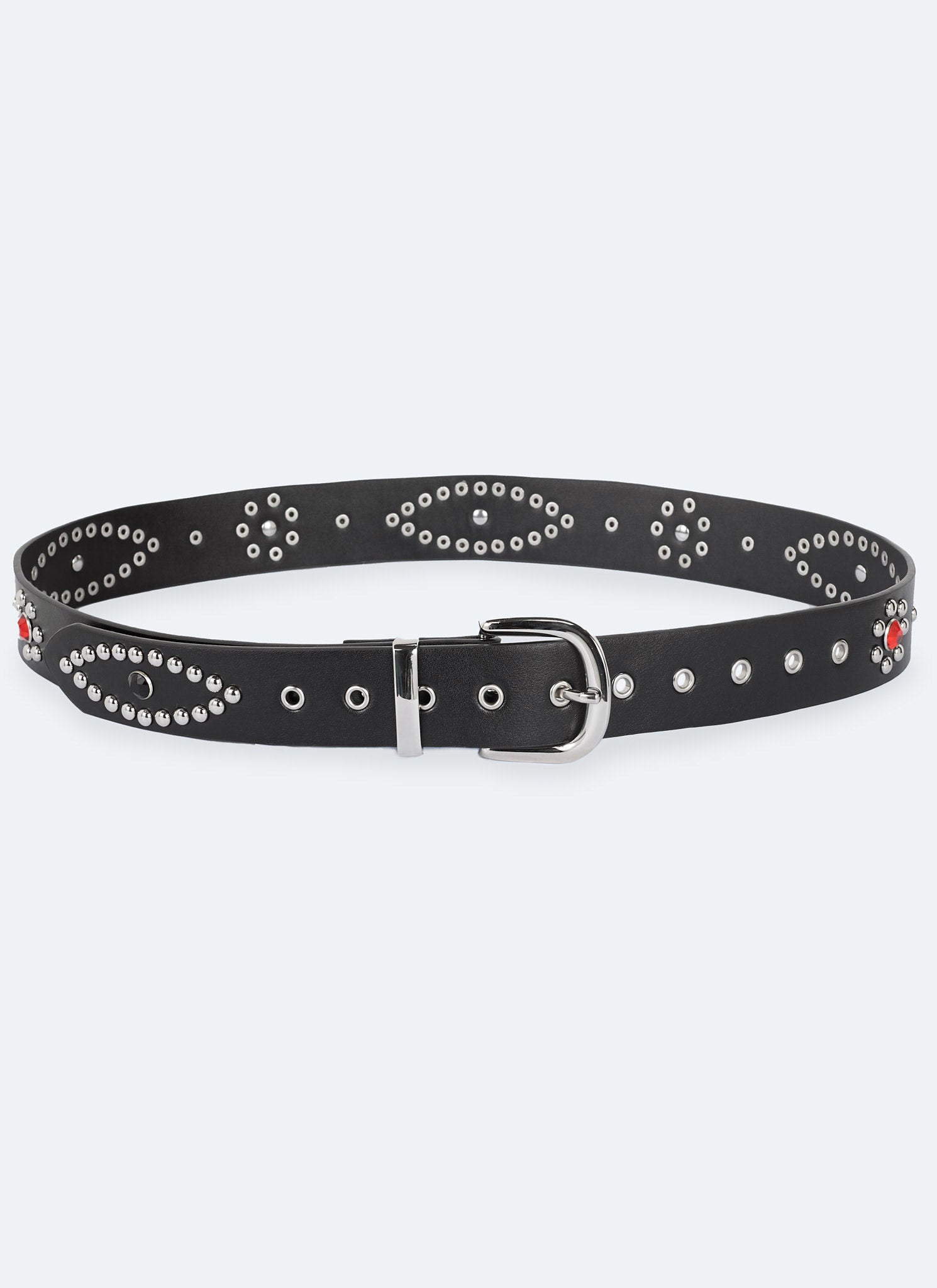 Vintage Studded Belt - Black