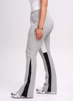 Vintage Flare Paint Joggers – Grau