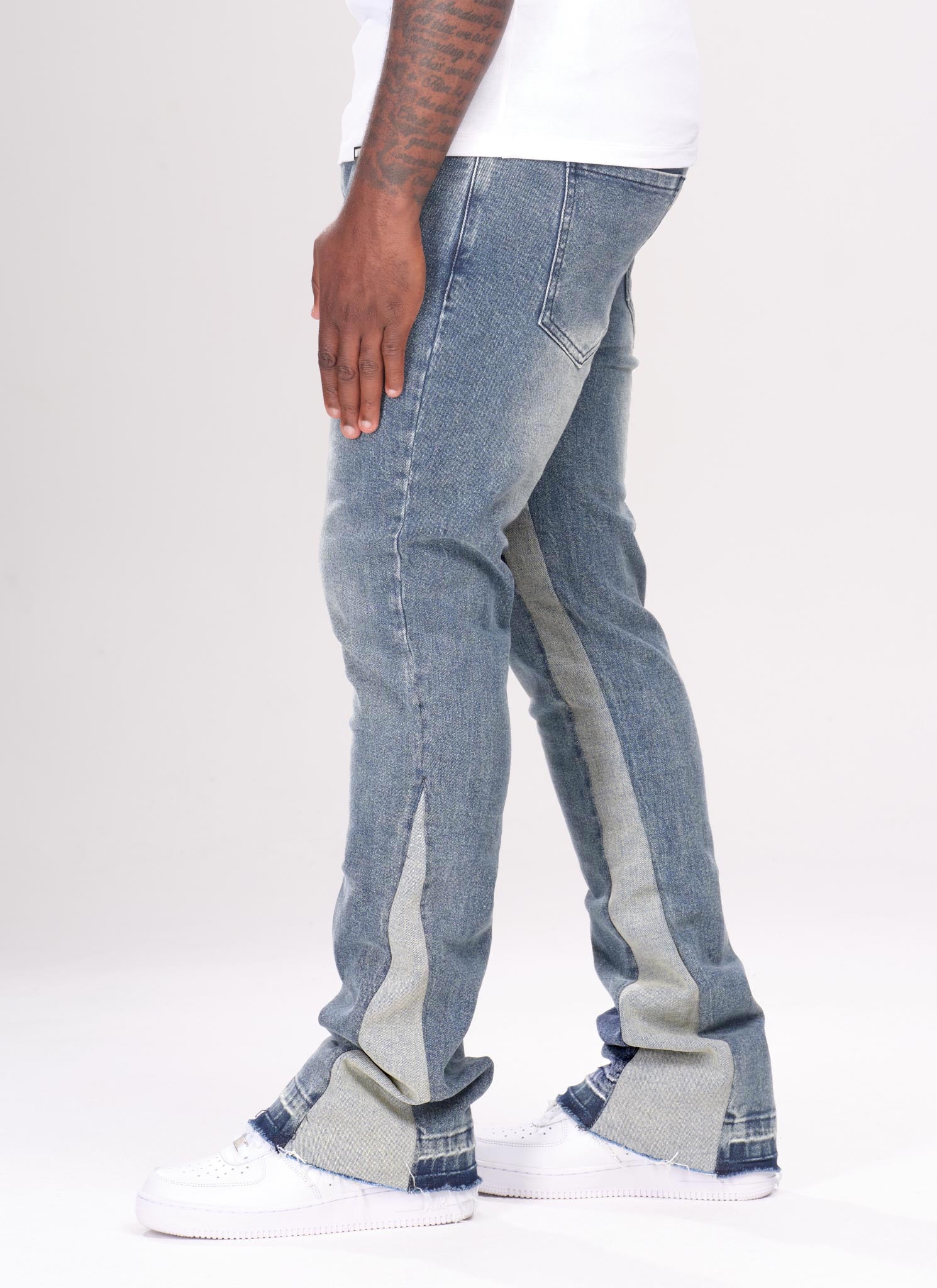 Vintage Flare Jeans - Blue