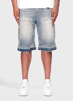 Vintage Carpenter Jeansshorts – Blau