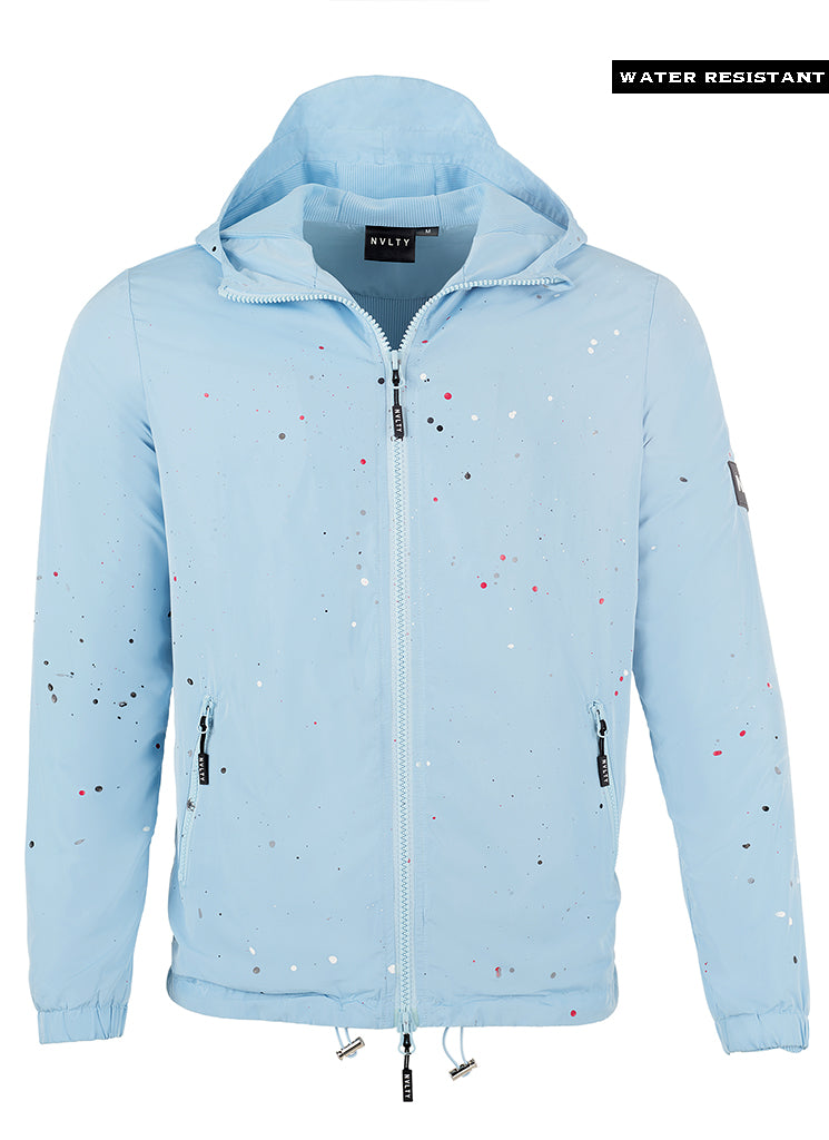 Paint Windjacke – Babyblau