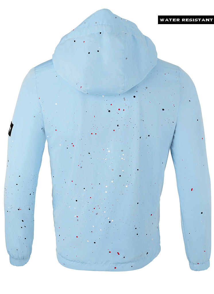 Paint Windjacke – Babyblau
