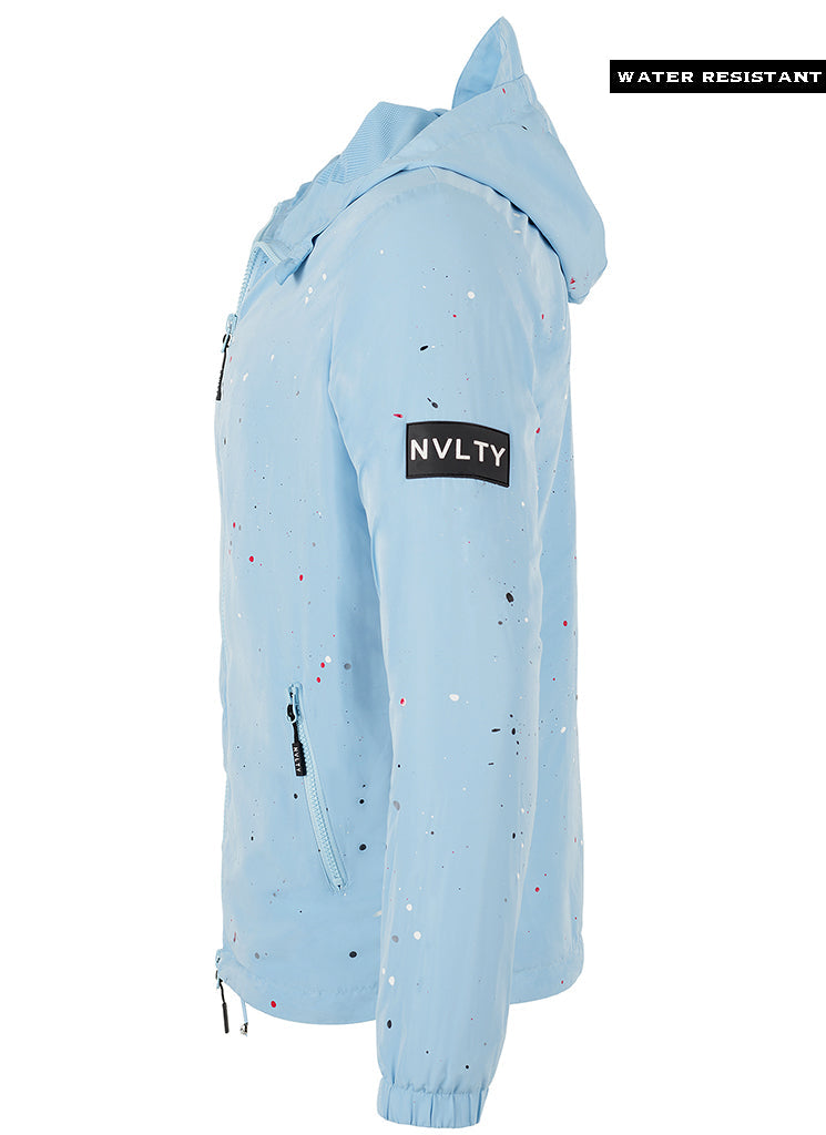 Paint Windjacke – Babyblau