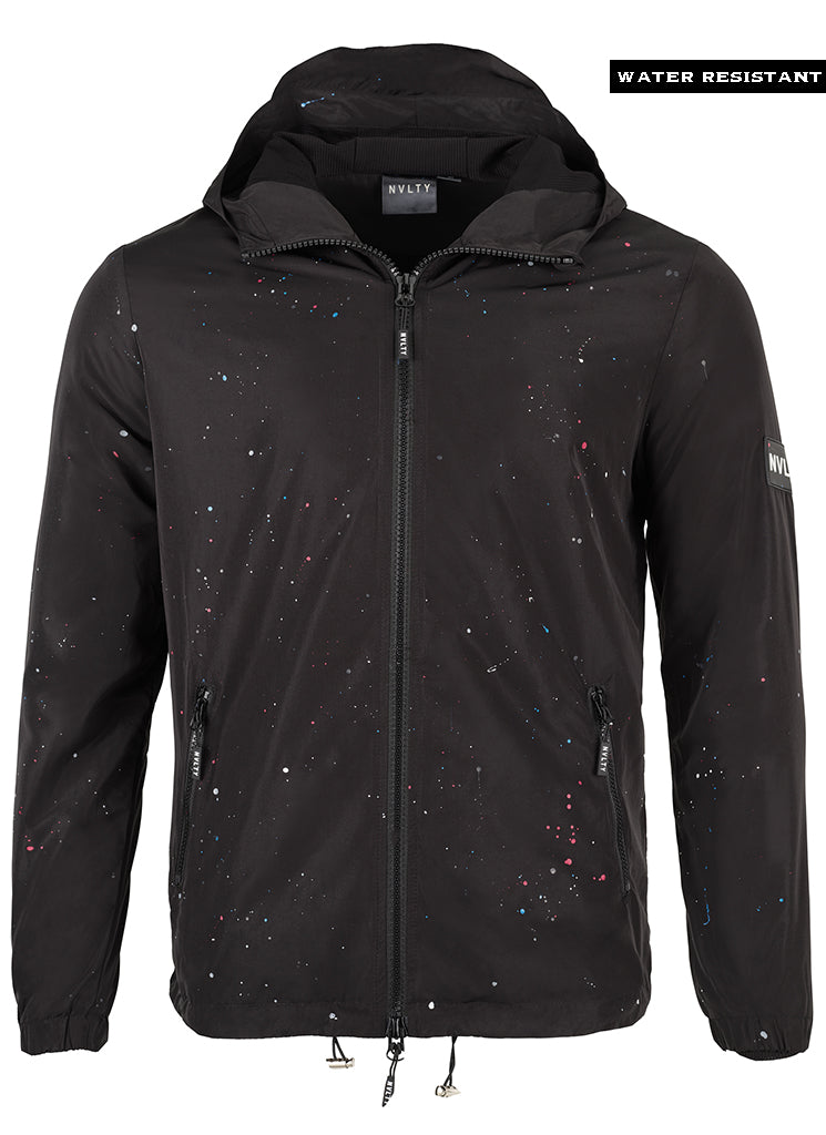 Paint Windjacke – Schwarz